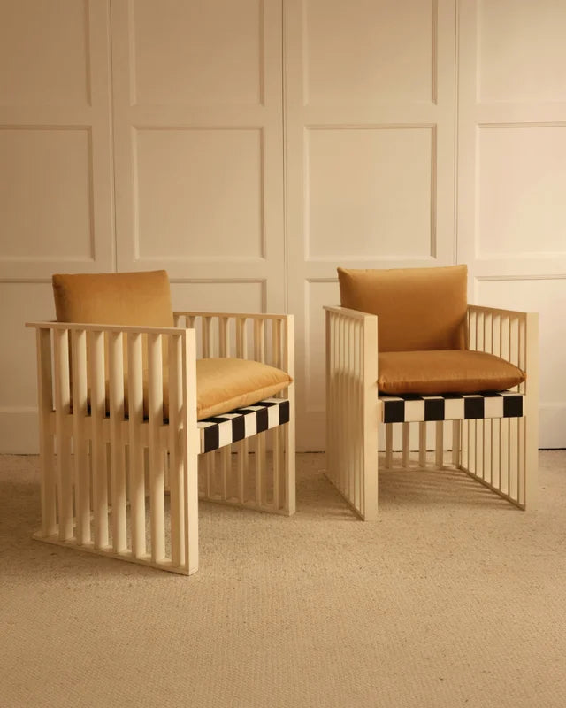 Hoffmann & Moser Purkersdorf Armchairs by Galerie Vauvart | The Oblist