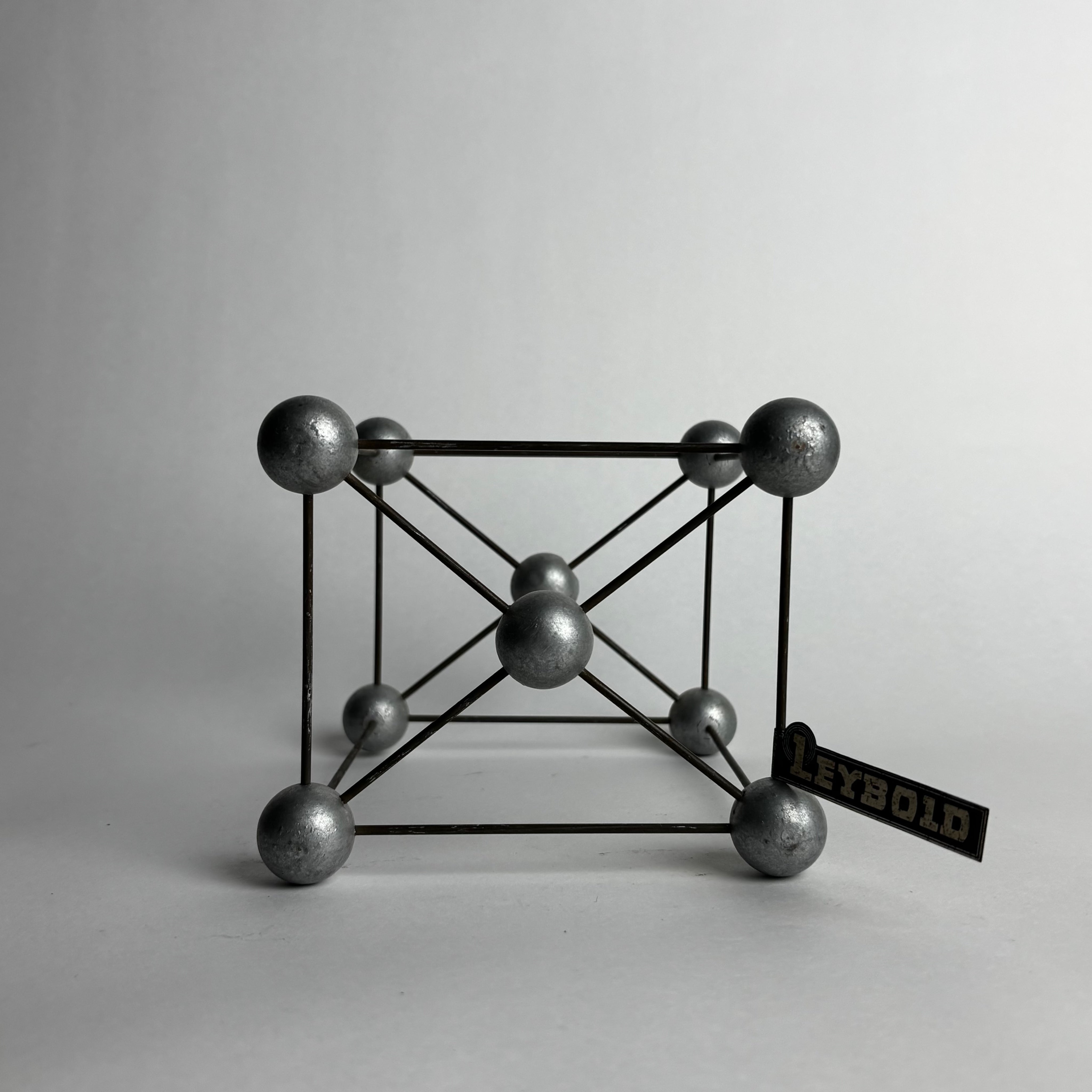 Vintage Desk Accessories in Wood - Molecular Model Collection — lifestyle setting