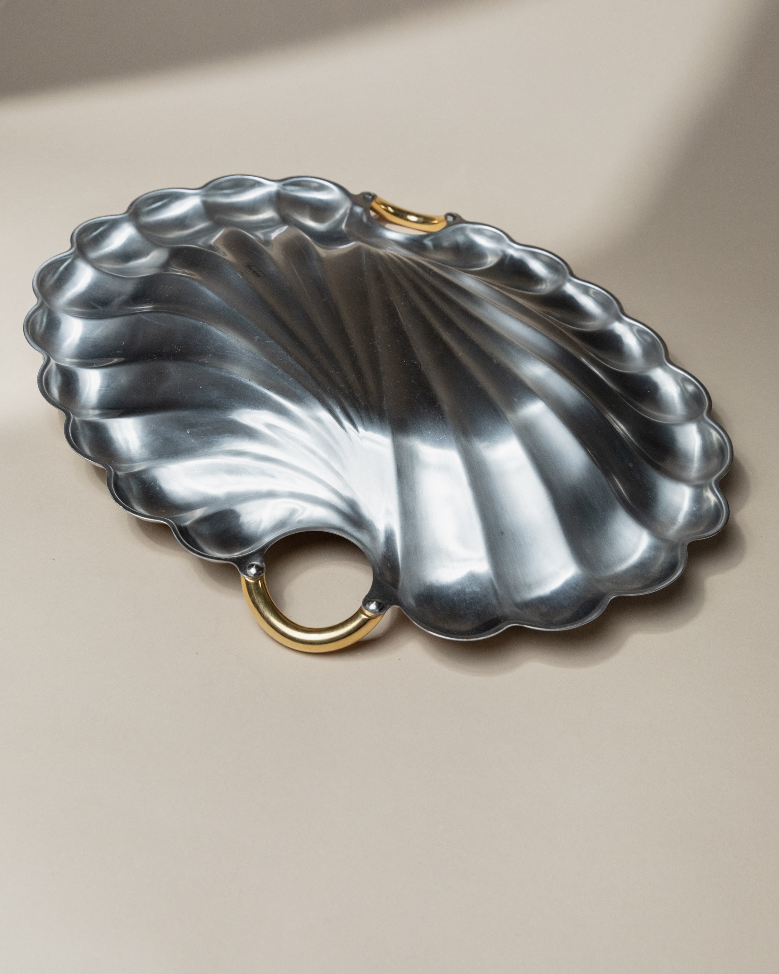 Stainless Steel Tray, Becchetti Design, 80s