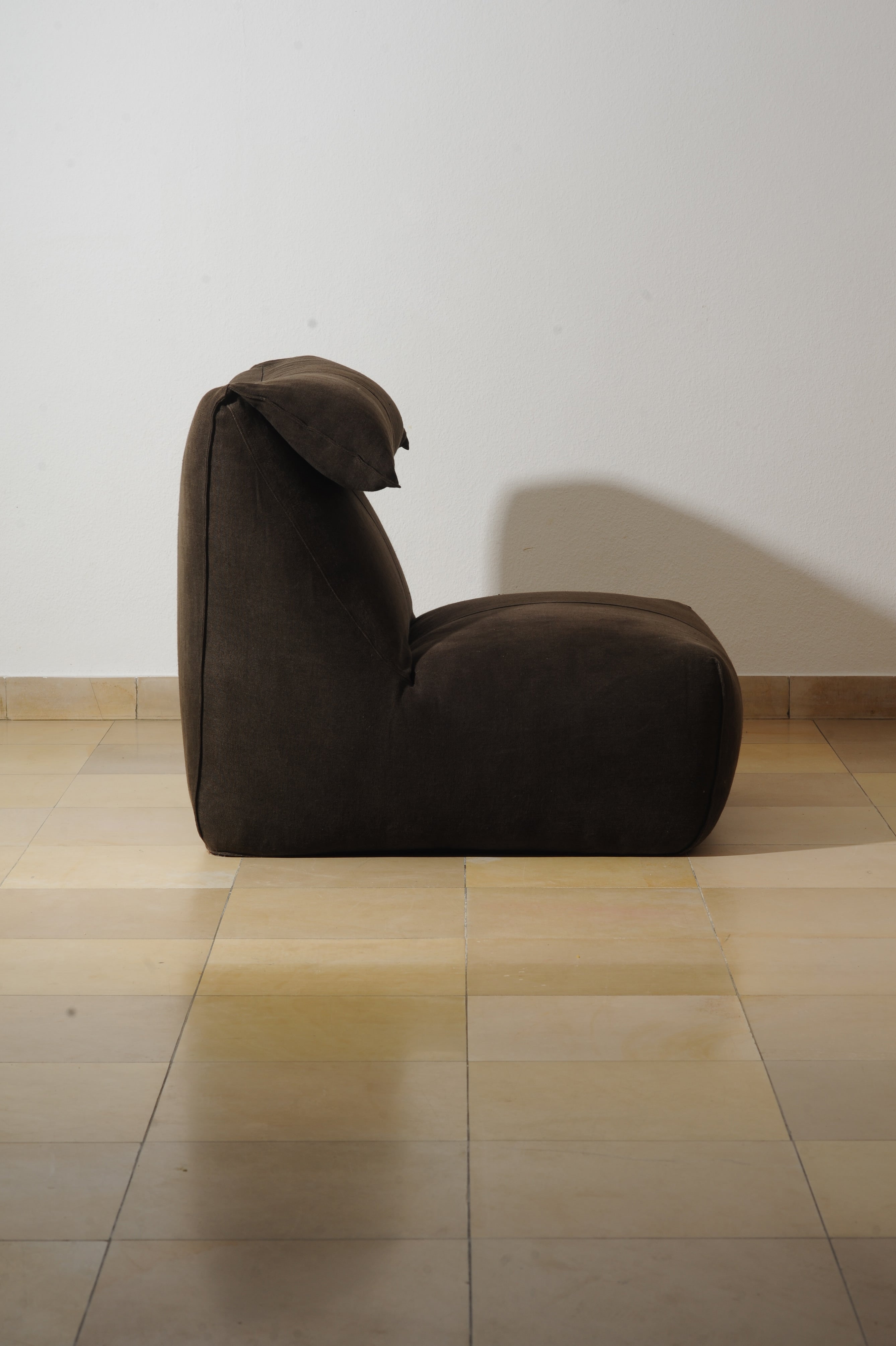 Rare Le Bambole Set of Lounge Chairs by Mario Bellini for B&B Italia, 1971 — side angle