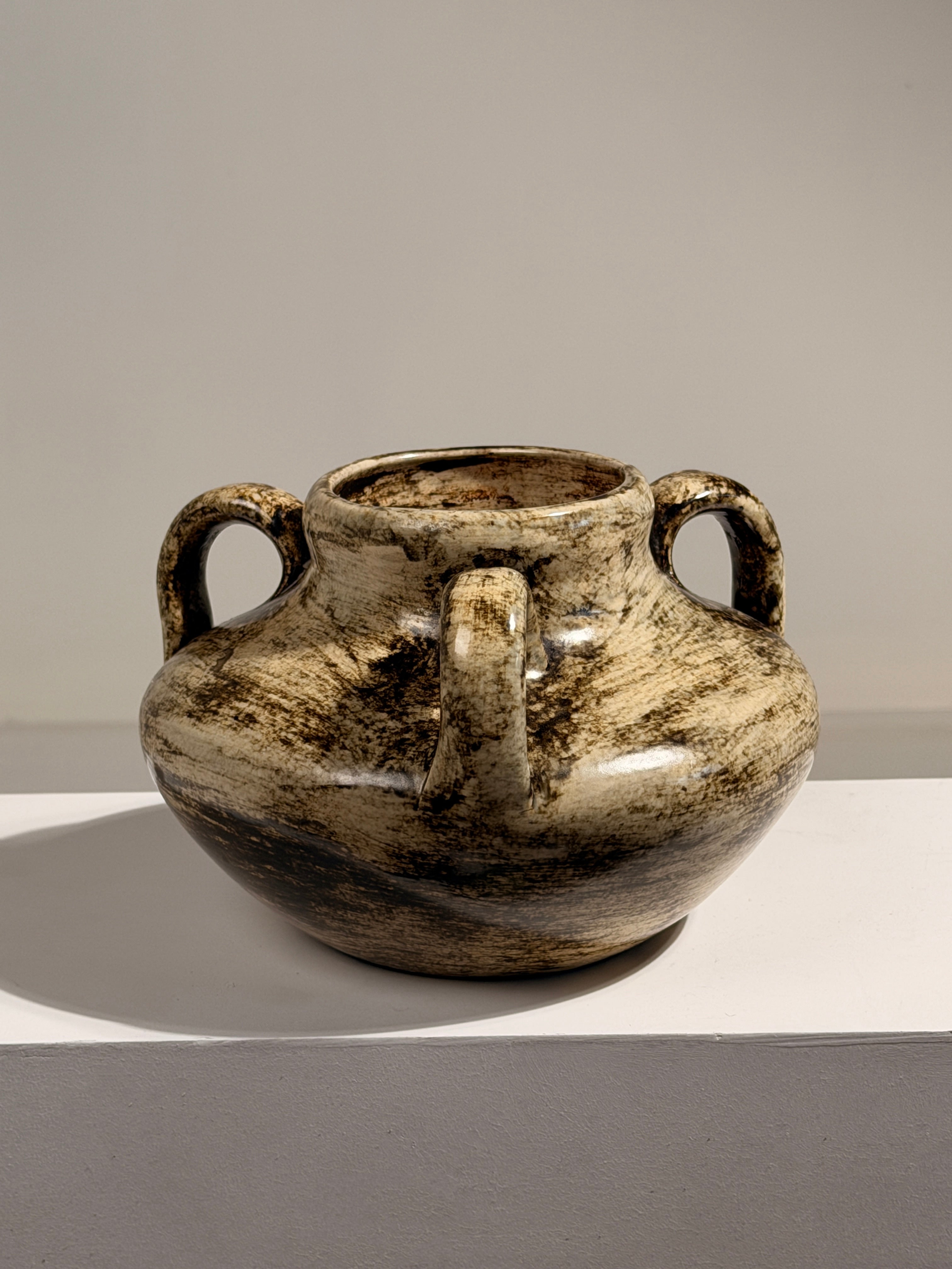 Rare ceramic vase by Max Idlas, France, circa 1960 by Figuresdesign | The Oblist