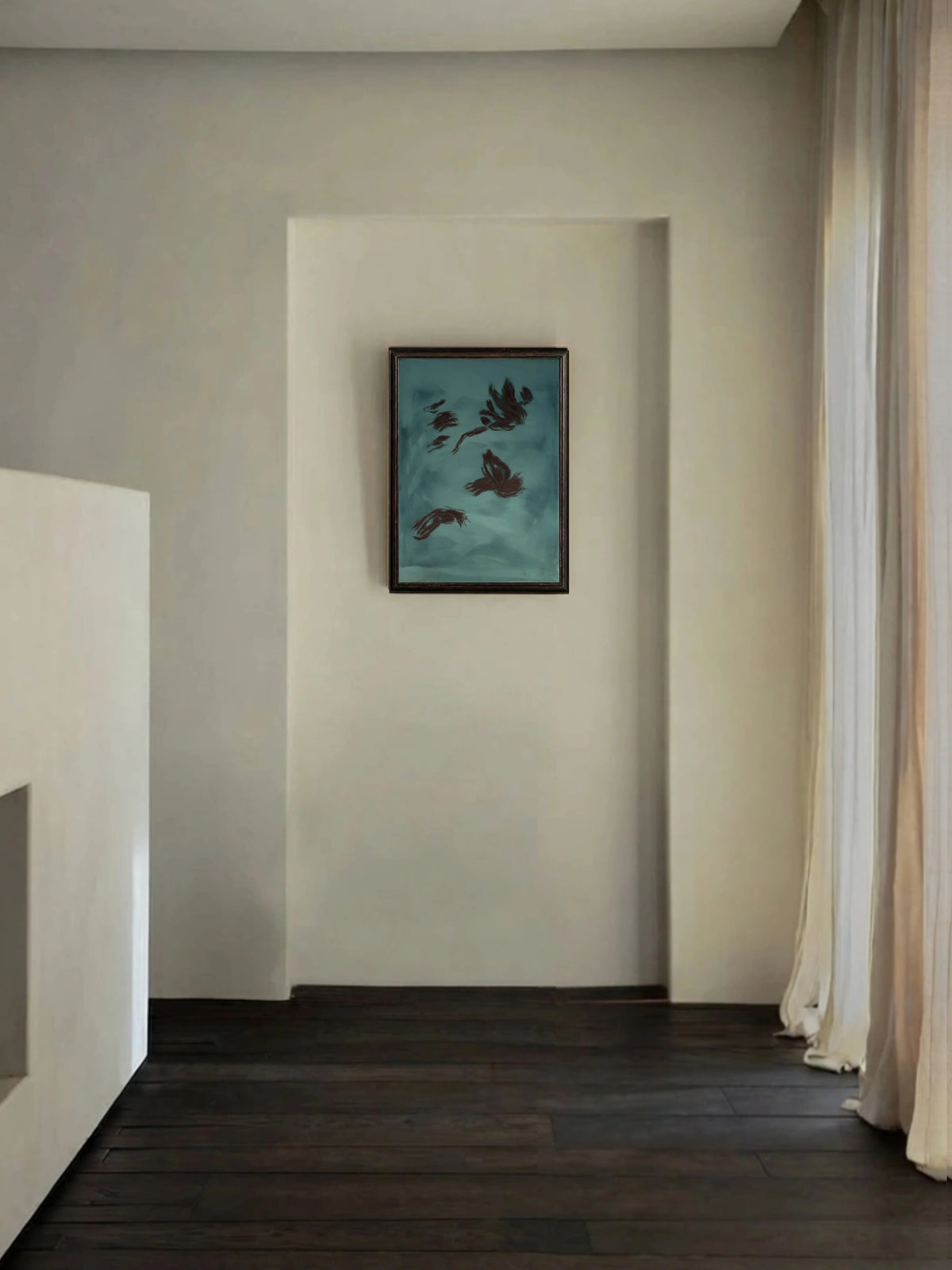 'Underwater' painting — lifestyle setting