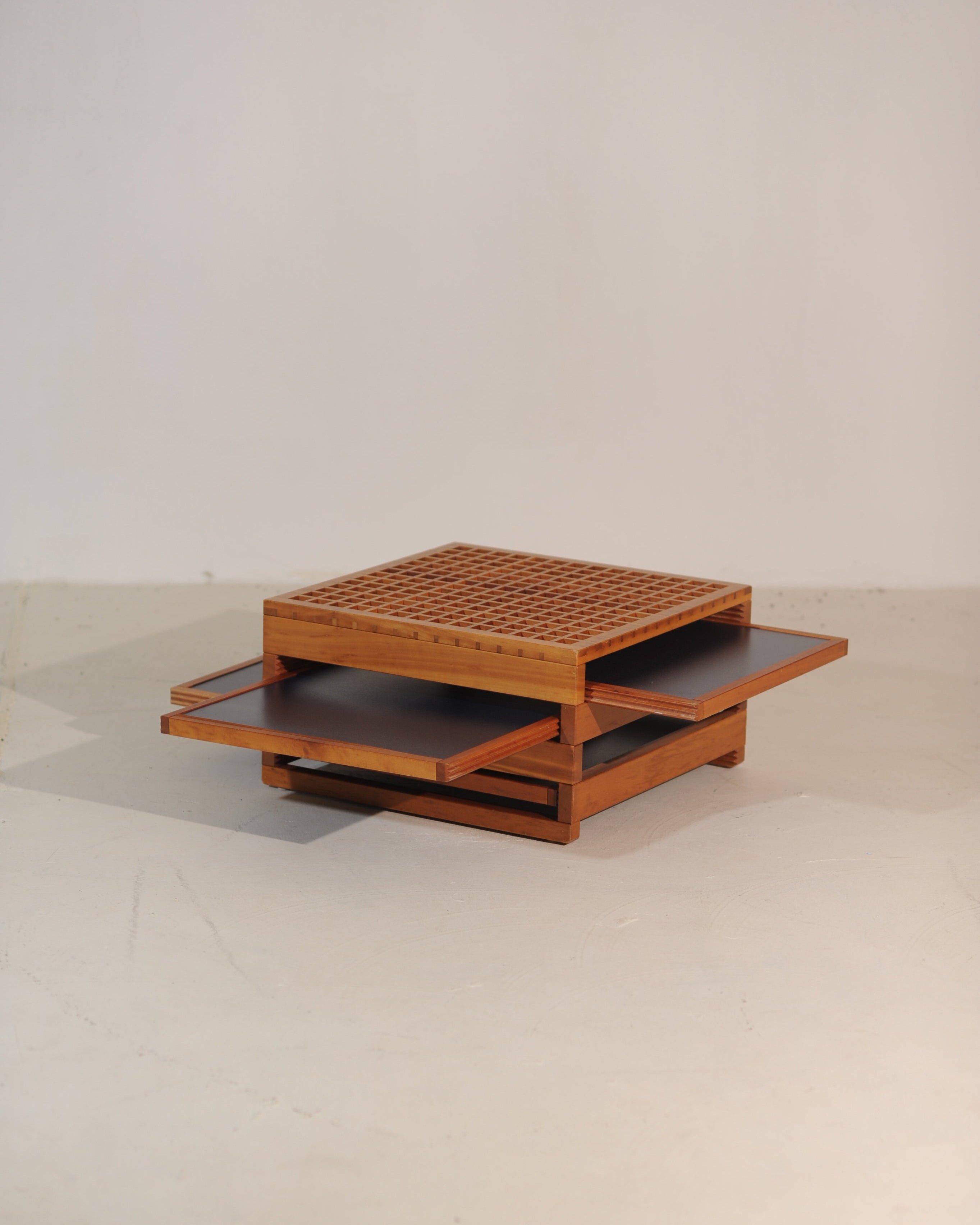 Bernard Vuarnesson Tetra Coffee Table, France 80s
