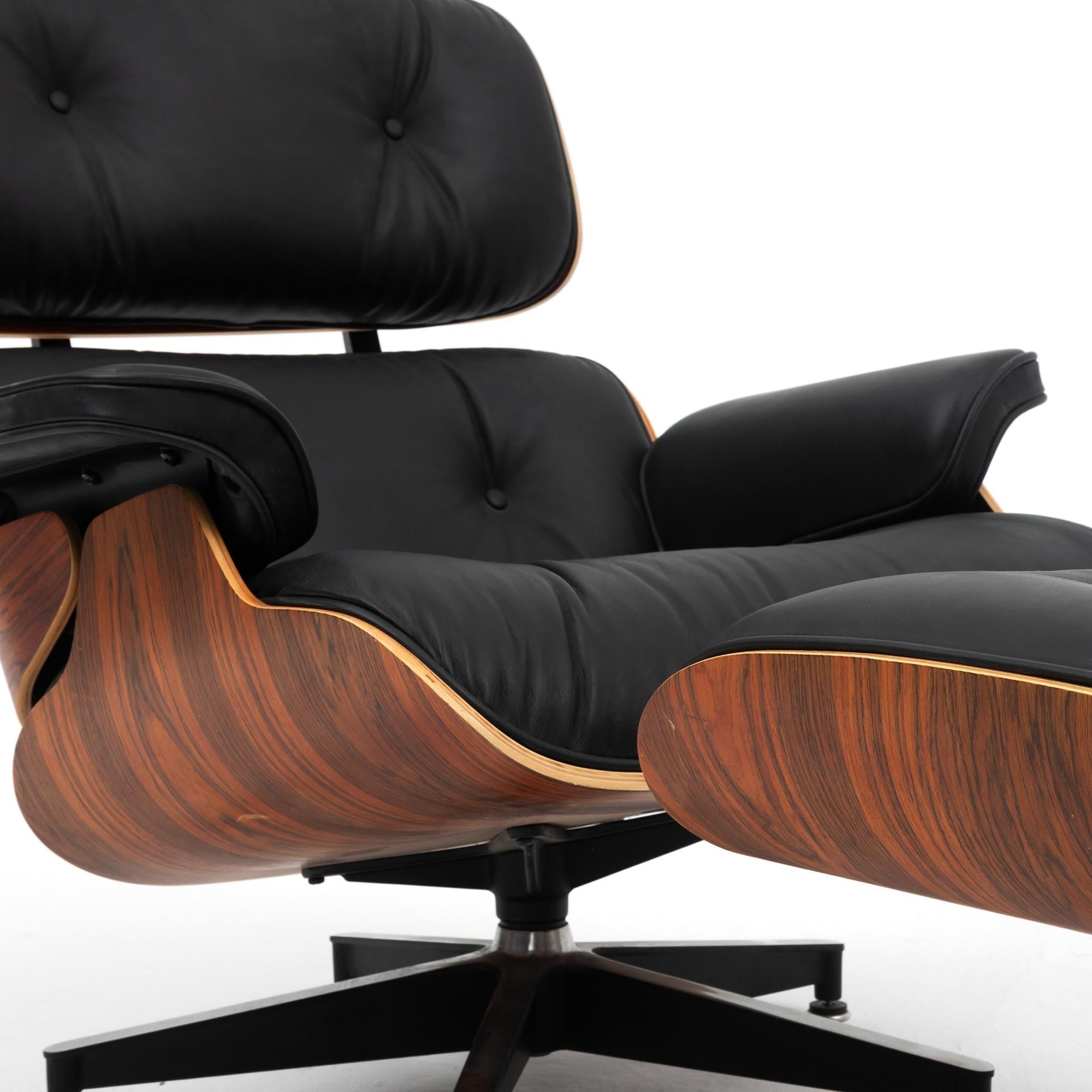 Eames Lounge Chair with Ottoman by Charles & Ray Eames for Herman Miller, 2010s — view 9