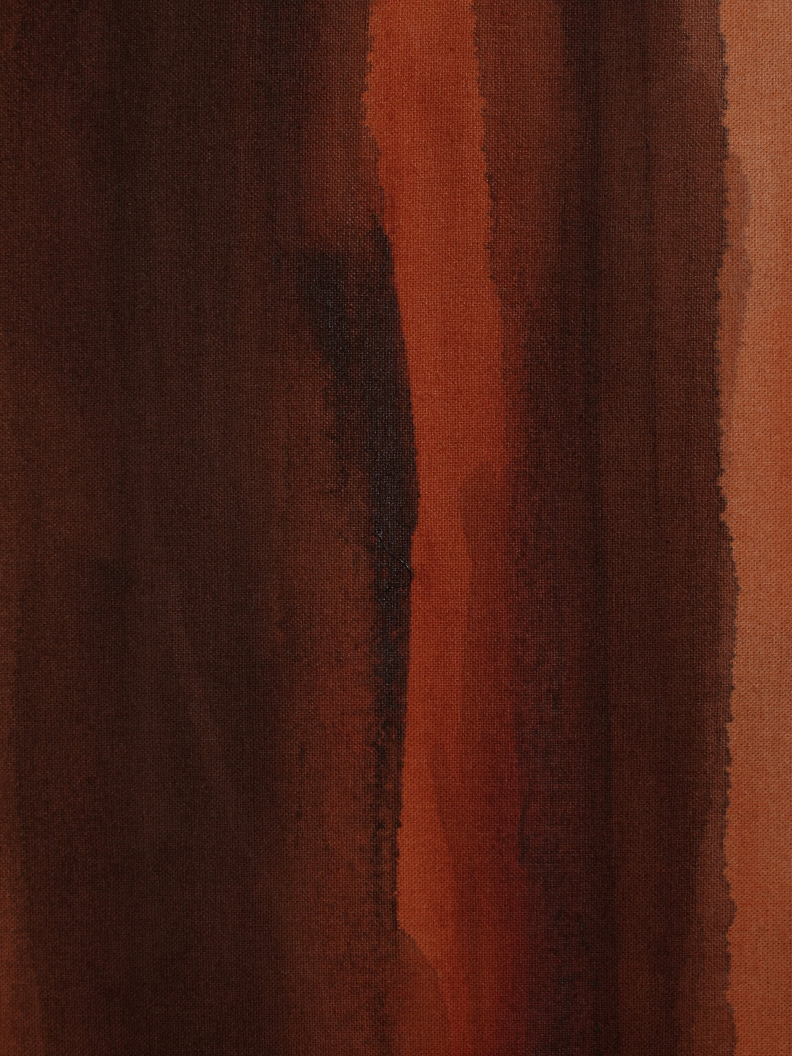 Vertical Organic Lines In Umber, Author Painting — additional view