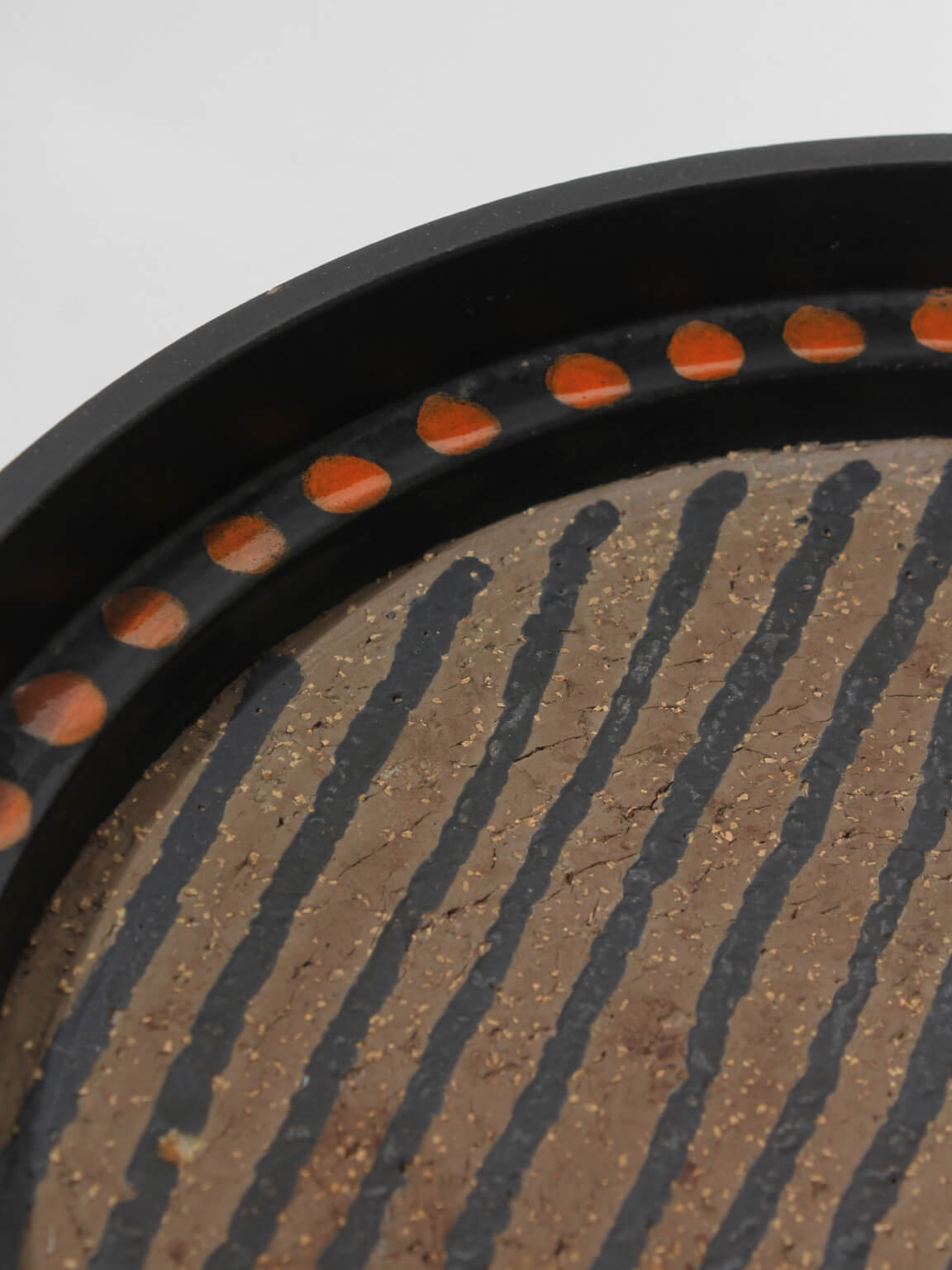 Mari Simmulson Geometric Large Ceramic Bowl, For Upsala-Ekeby, Sweden, 1960s — additional view