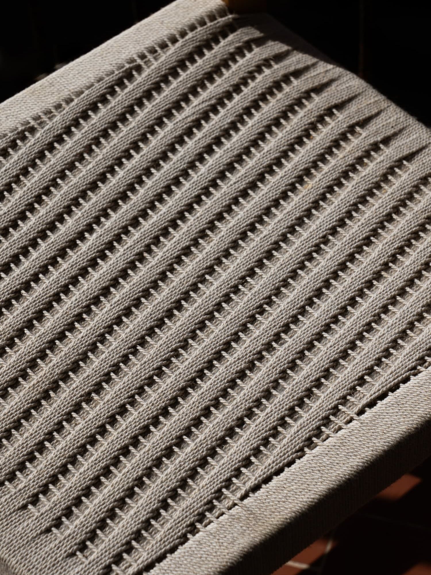 "Cadira.01" Hand woven oak chair — view 9