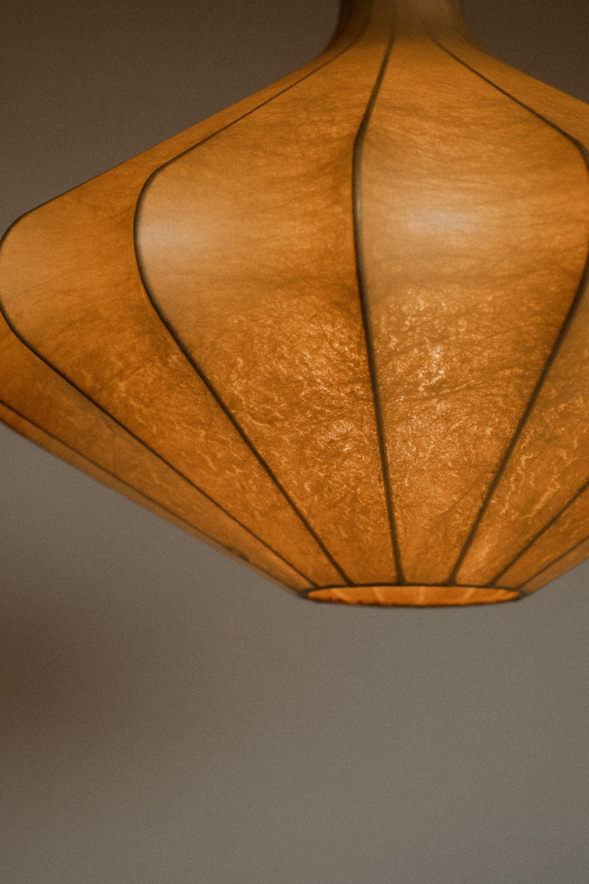 1960s Cocoon Pendant Lamp by Friedel Wauer for Goldkant — view 10