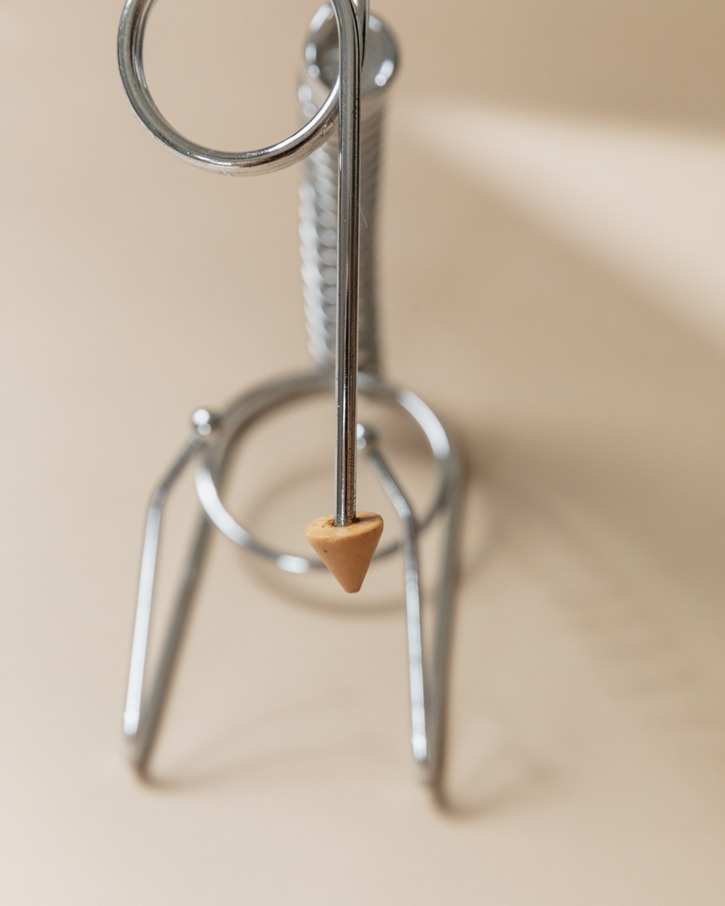 Porte-bouteille en acier inoxydable, Italie années 1980