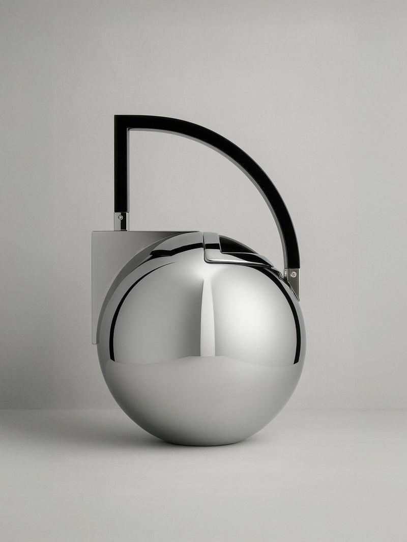 Bauhaus inspired tea pot by Oliver Hemming by Dodo Vintage | The Oblist