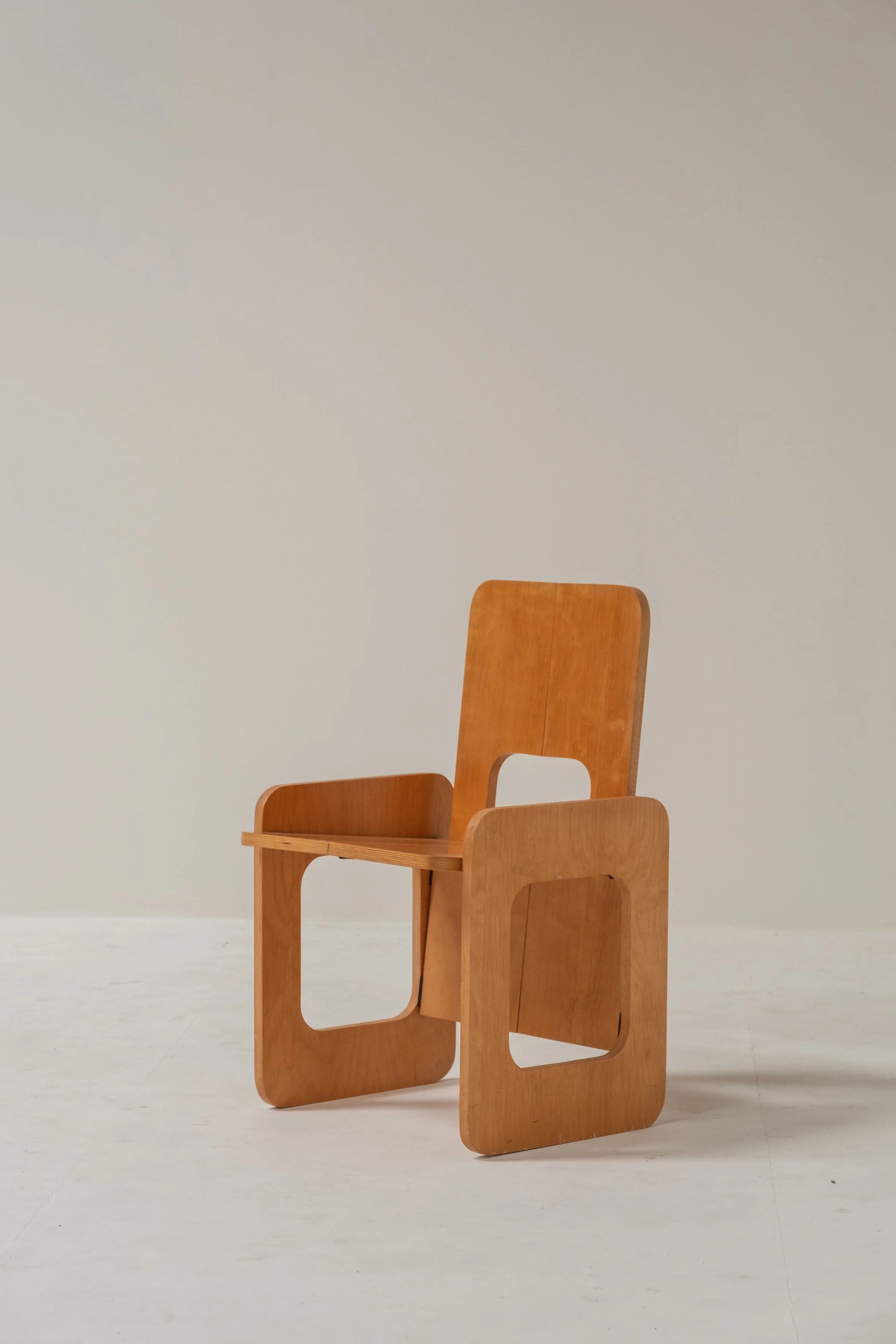 Folding ‘La Prora’ Chair by Anonima Design for Bonetto, Italy, 1970s — close-up