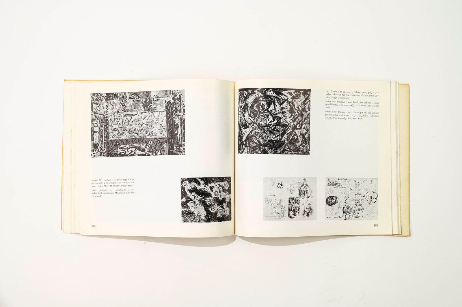 Jackson Pollock, MoMA, 1967 — side angle