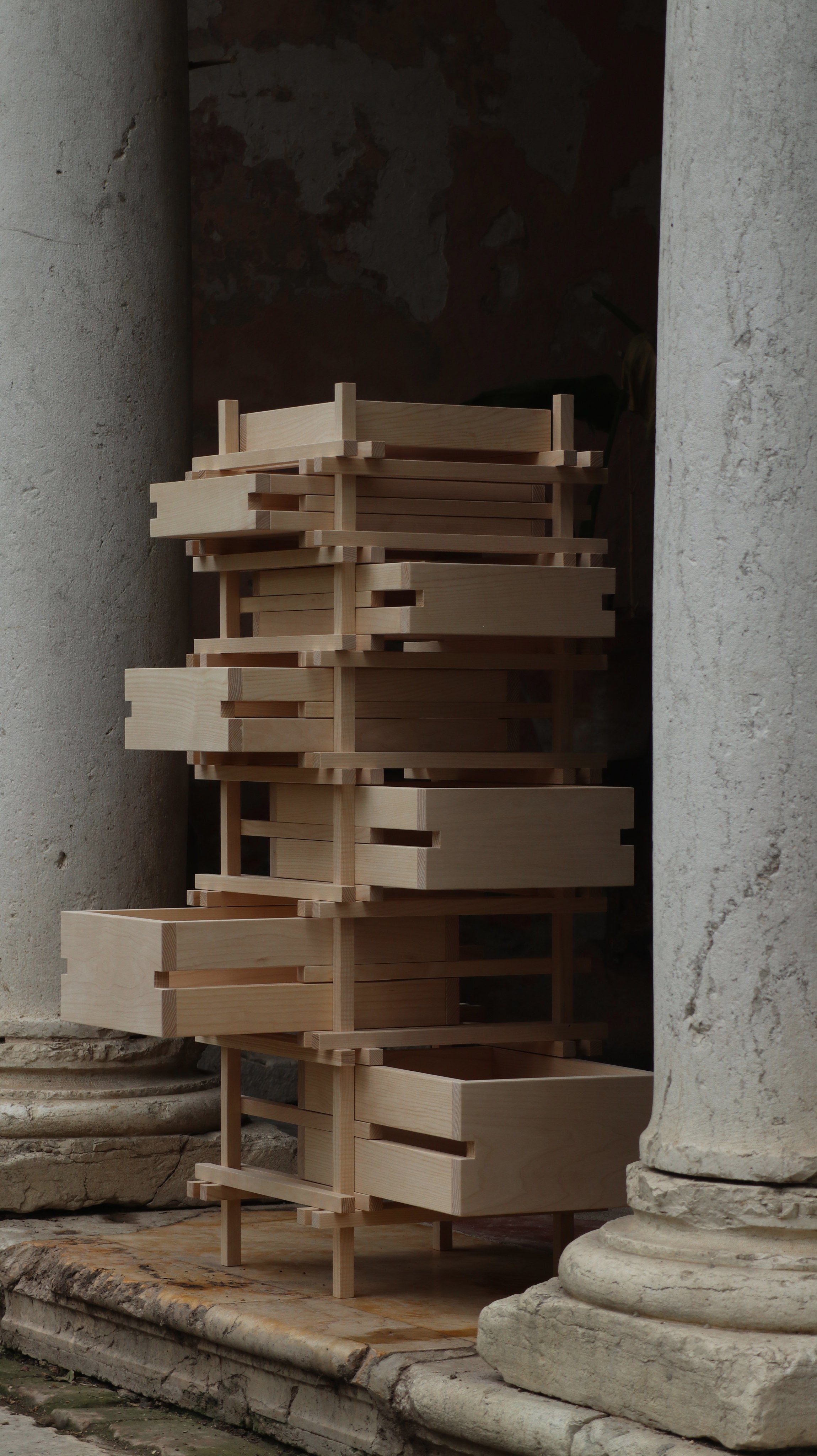 Jenga — detail view