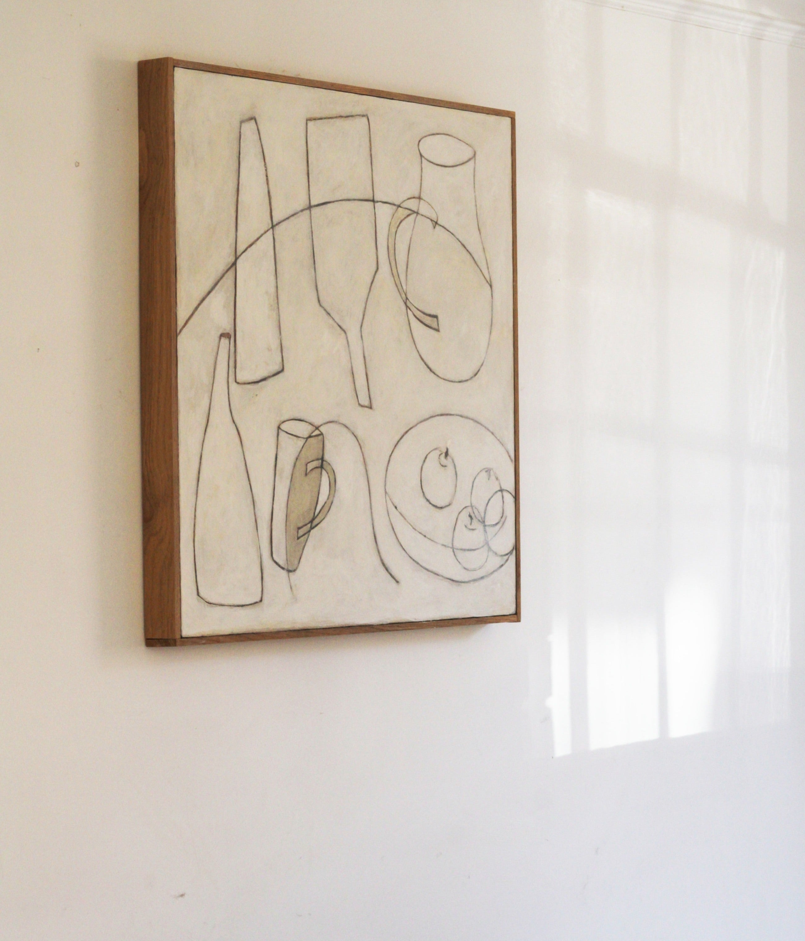 Peinture "Nature Morte Avec Pommes"