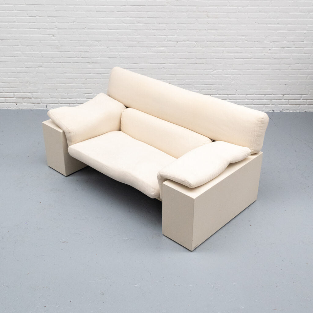Cini Boeri Brigadier Two-seater Sofa Knoll — lifestyle setting