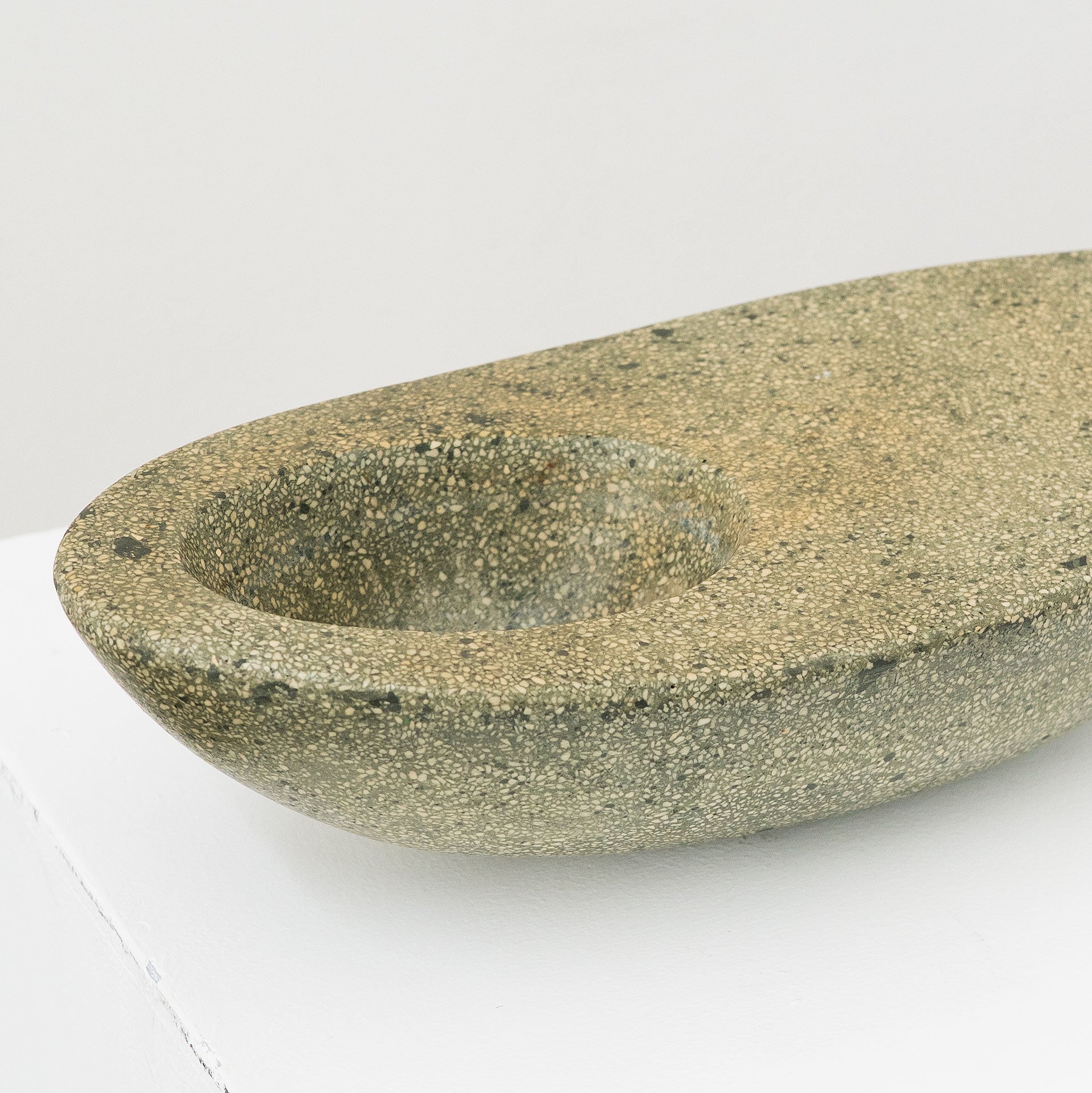 Sculptural Terrazzo Centrepiece Bowl — alternate view