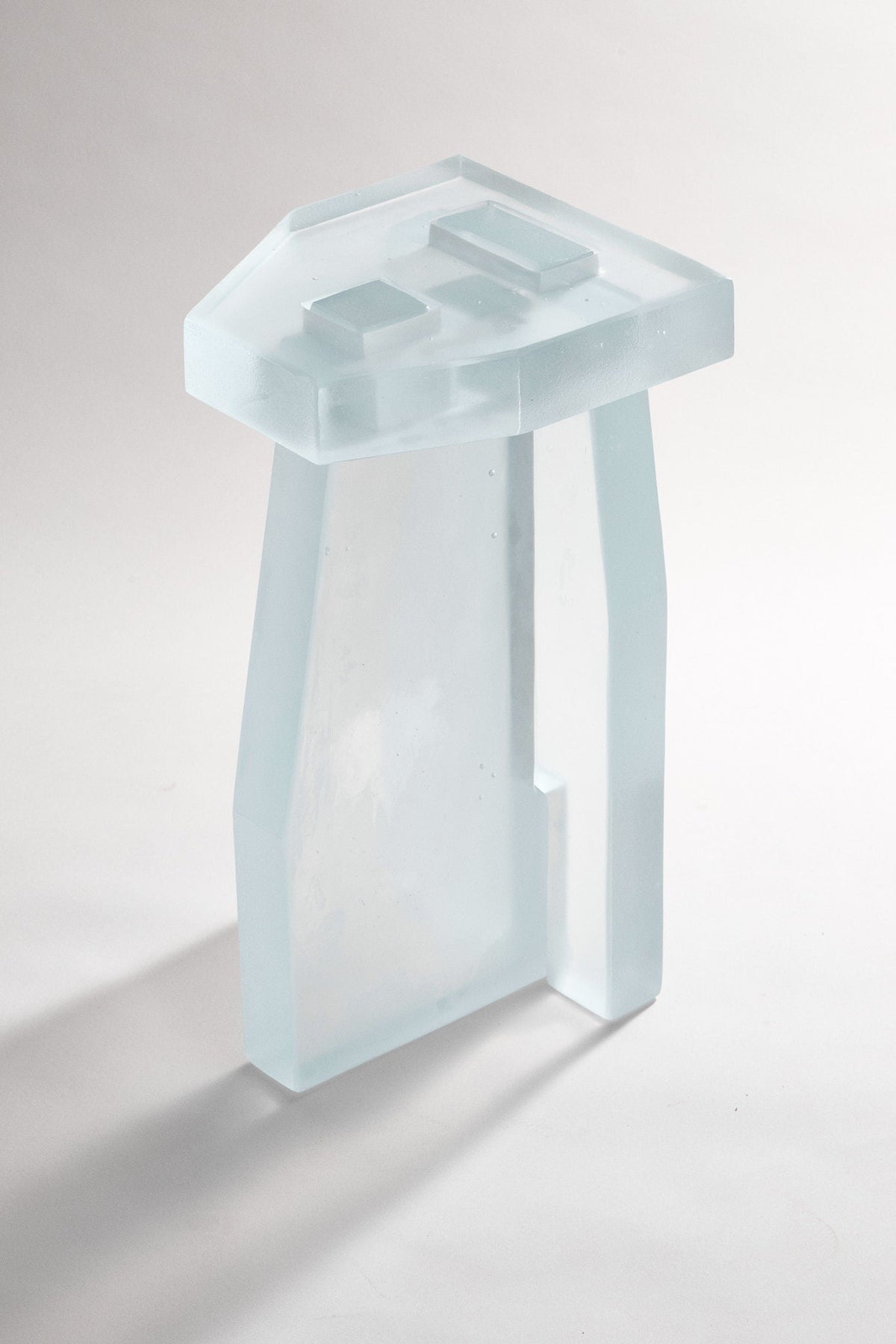 'Vera' Glass Side Table — view 9