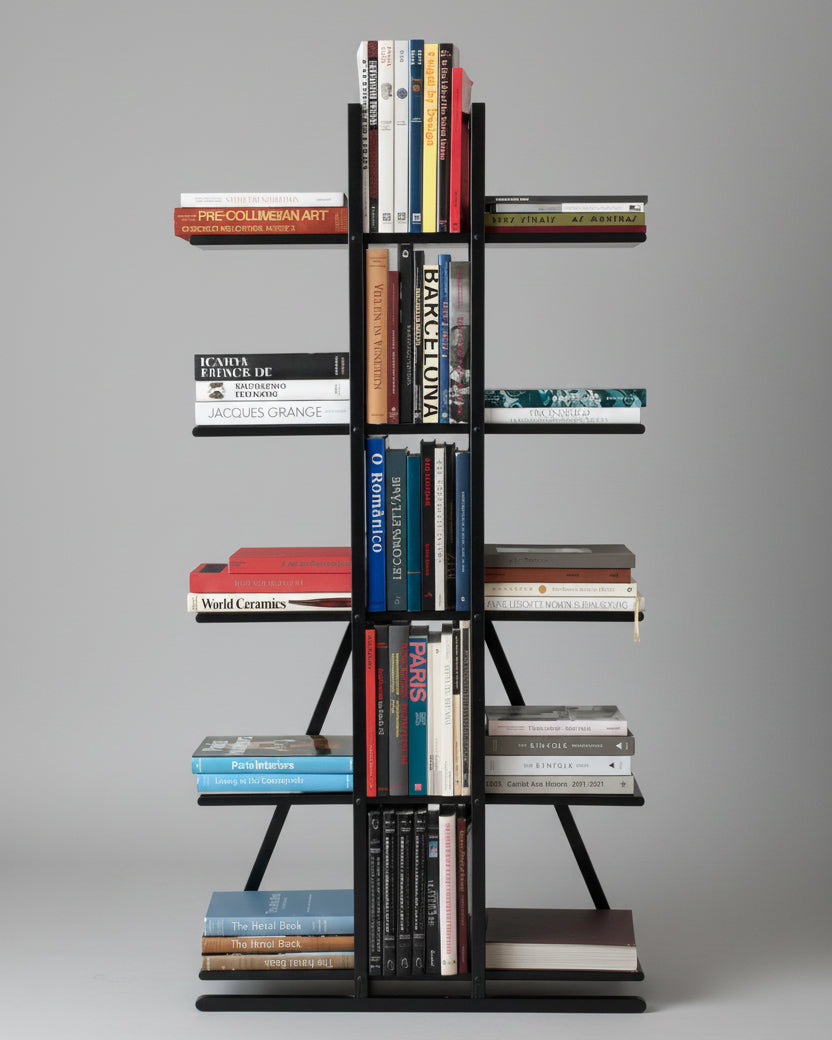 Sculptural Library “Kang” by Pascal Mourgue for Scarabat, 1980s — detail view