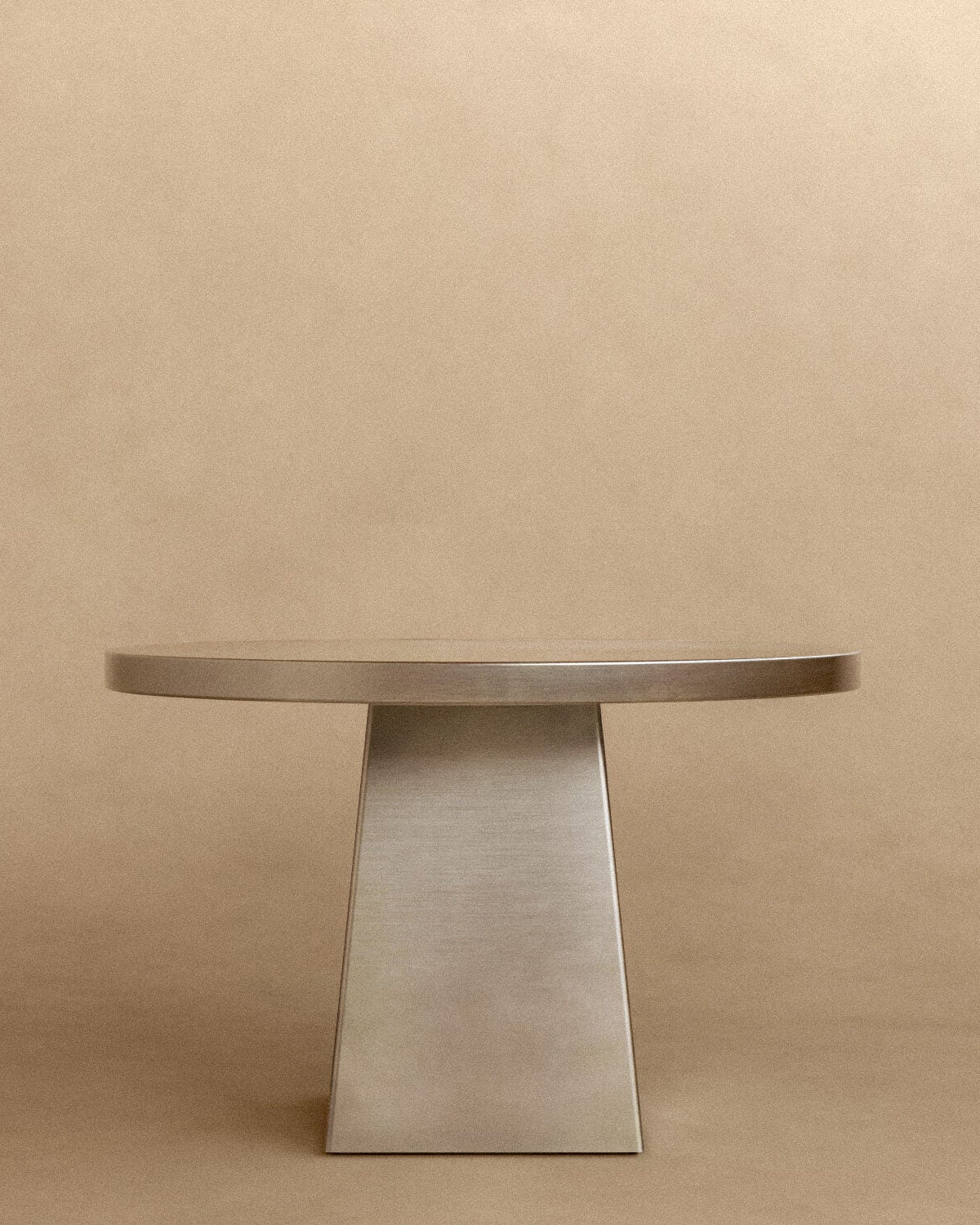 Table Ronde en Acier Inoxydable