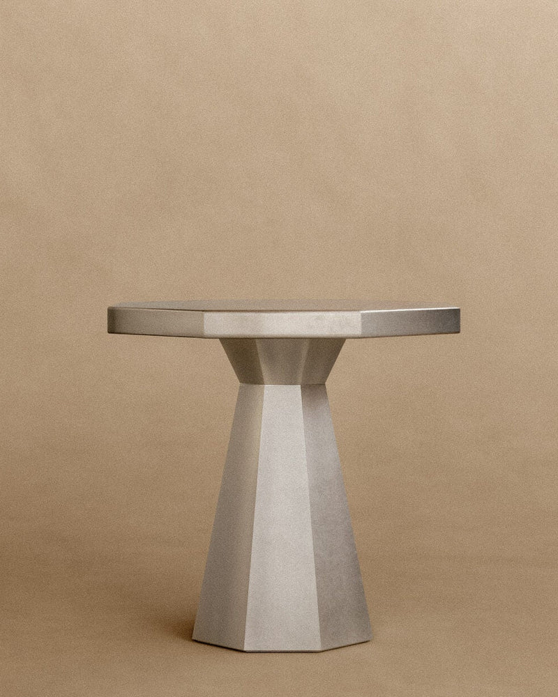 Hexagonal Stainless Steel Table