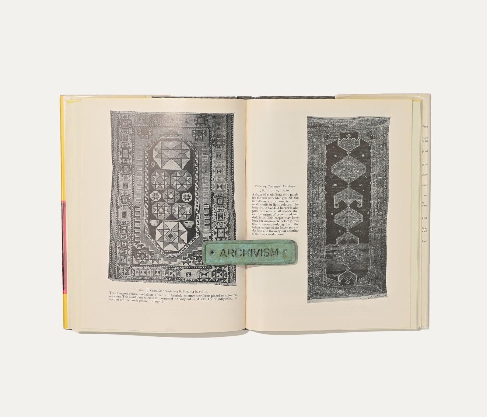 Oriental Rugs, An Illustrated Guide, 1985 — close-up