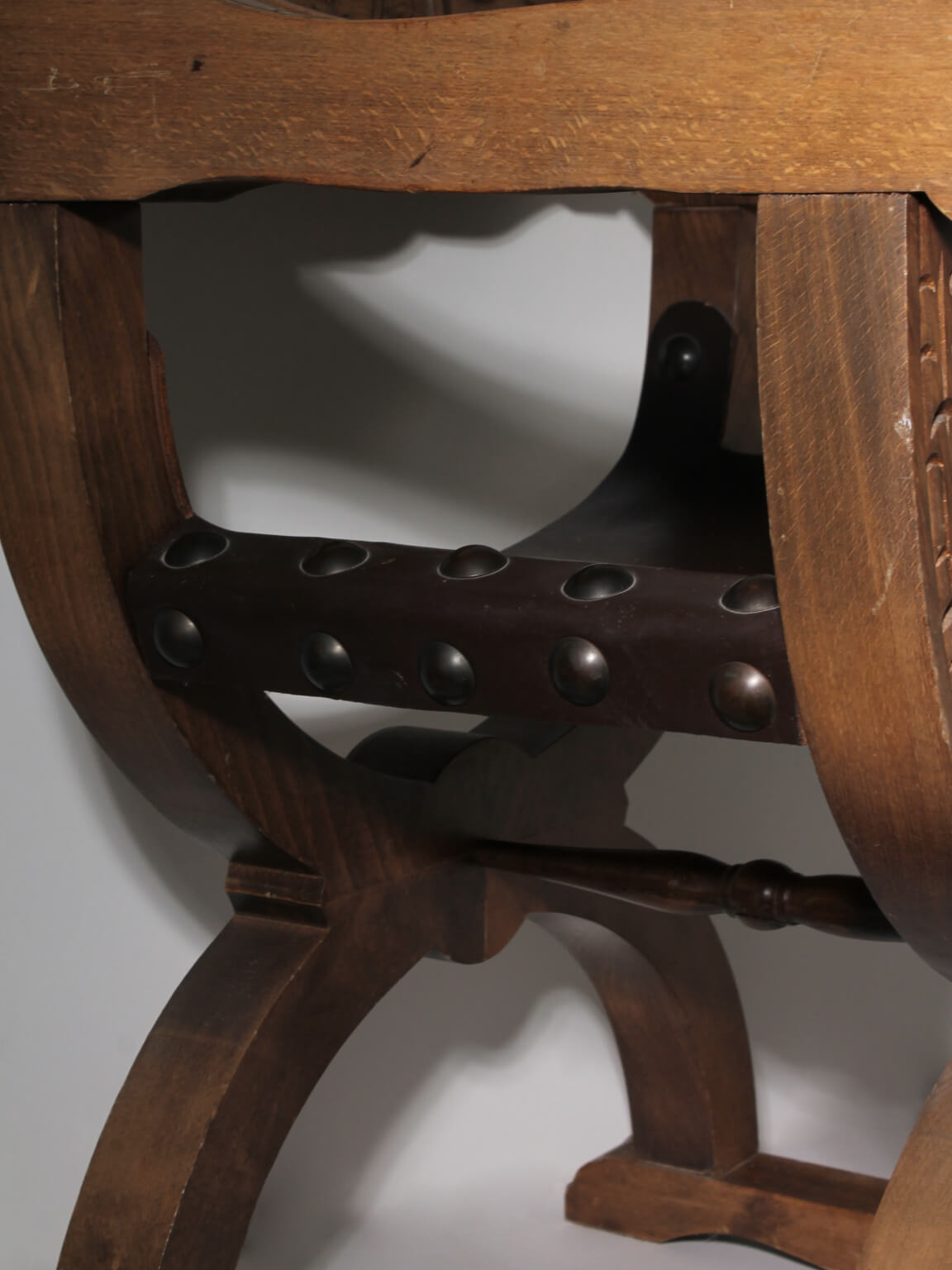 Renaissance Revival Dante Oak Chair, 1850s, Sweden — lifestyle setting