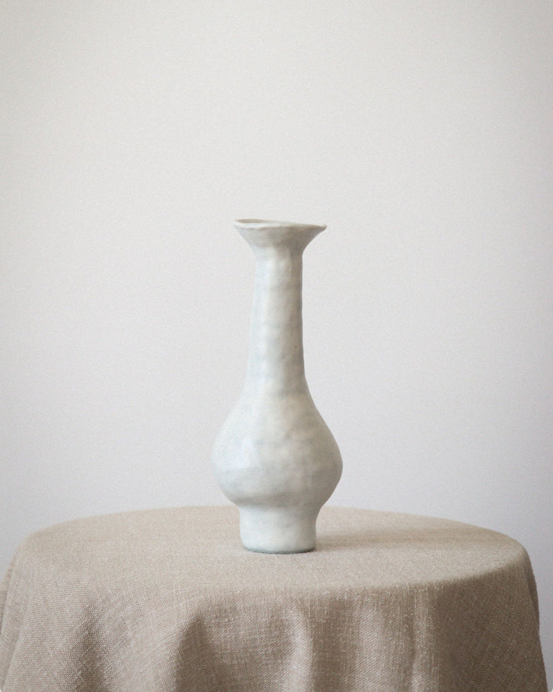 Lucie Vase No4 in Stoneware by Maitoinen Home | The Oblist