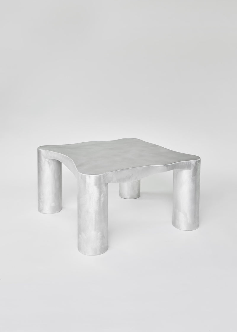 Contemporary Aluminium Coffee Table by Six Dots Design | The Oblist — modern aluminum material
