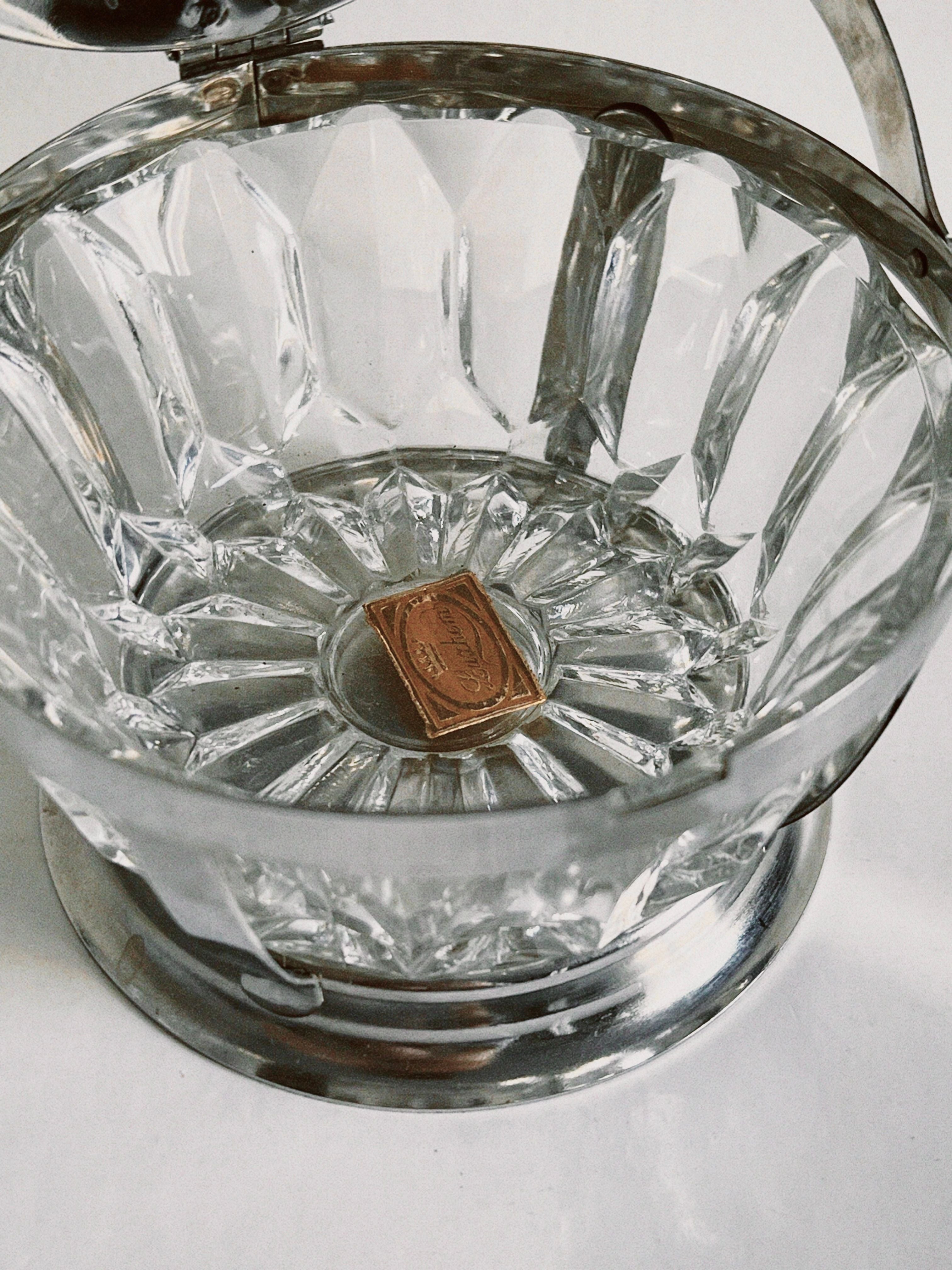 Crystal Sugar Bowl