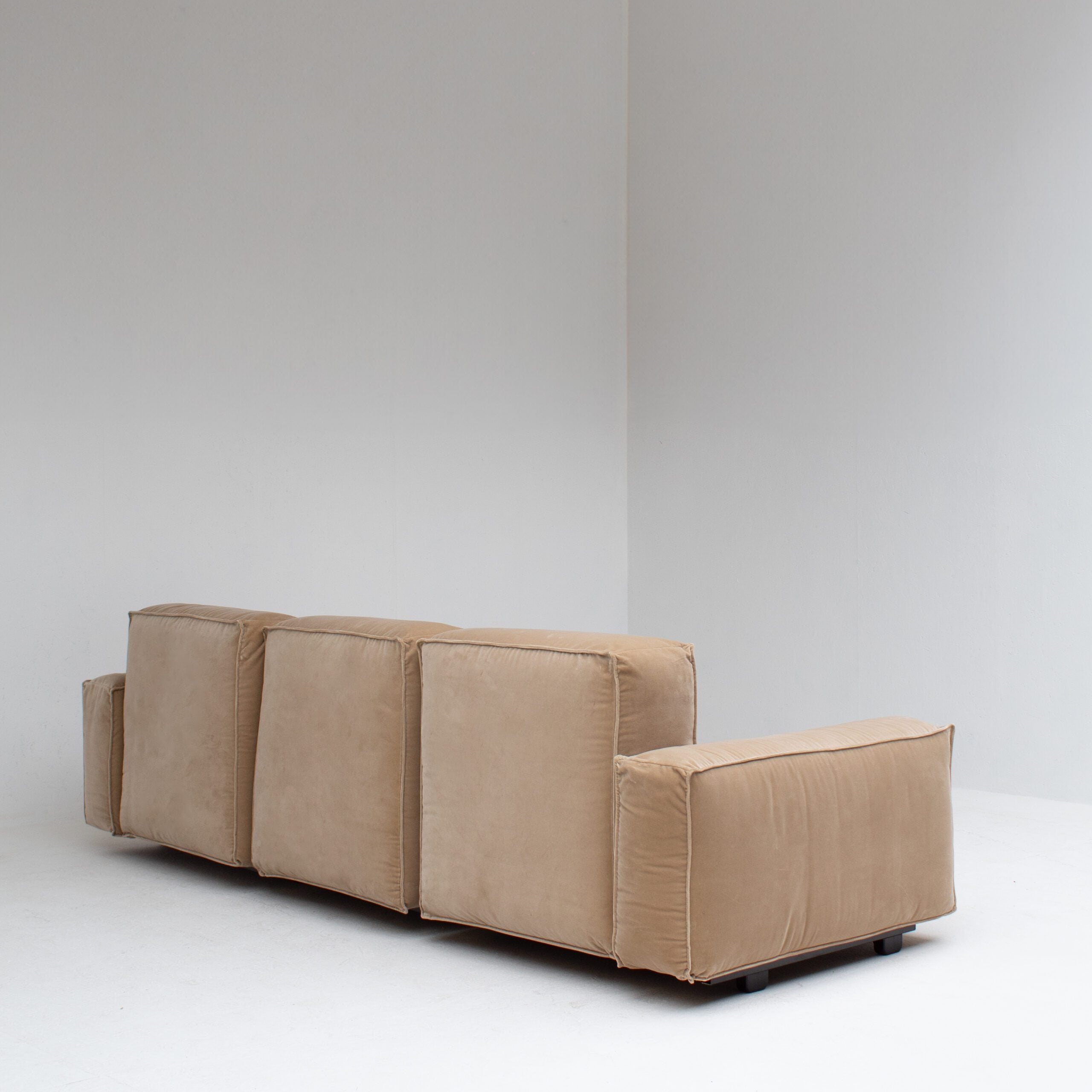 Marenco Marechiaro Modular Sofa Set for Arflex — back view in beige fabric