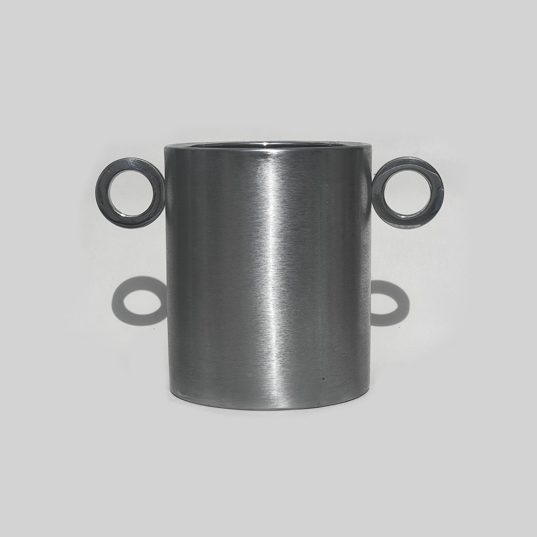Steel Ice Bucket — lifestyle setting