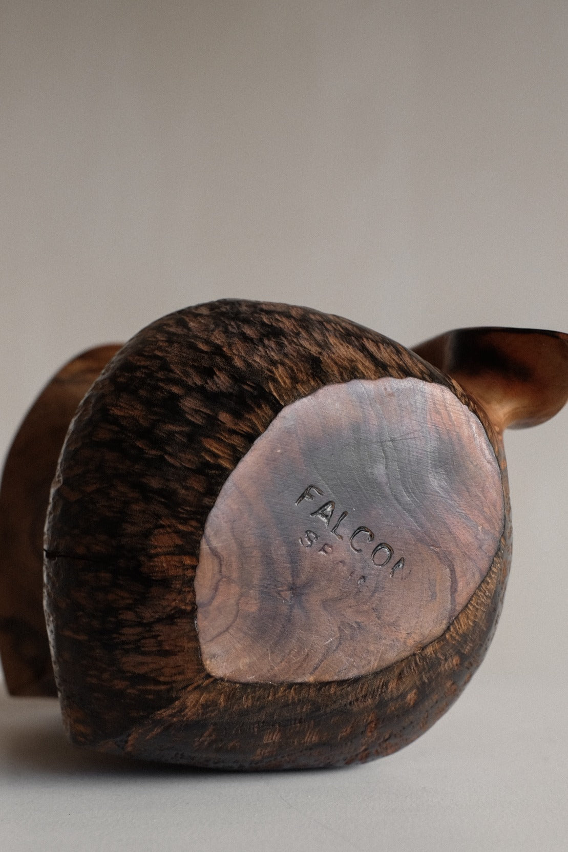 Vintage Handcrafted Wooden Pitcher – Falcon Spain — view 9