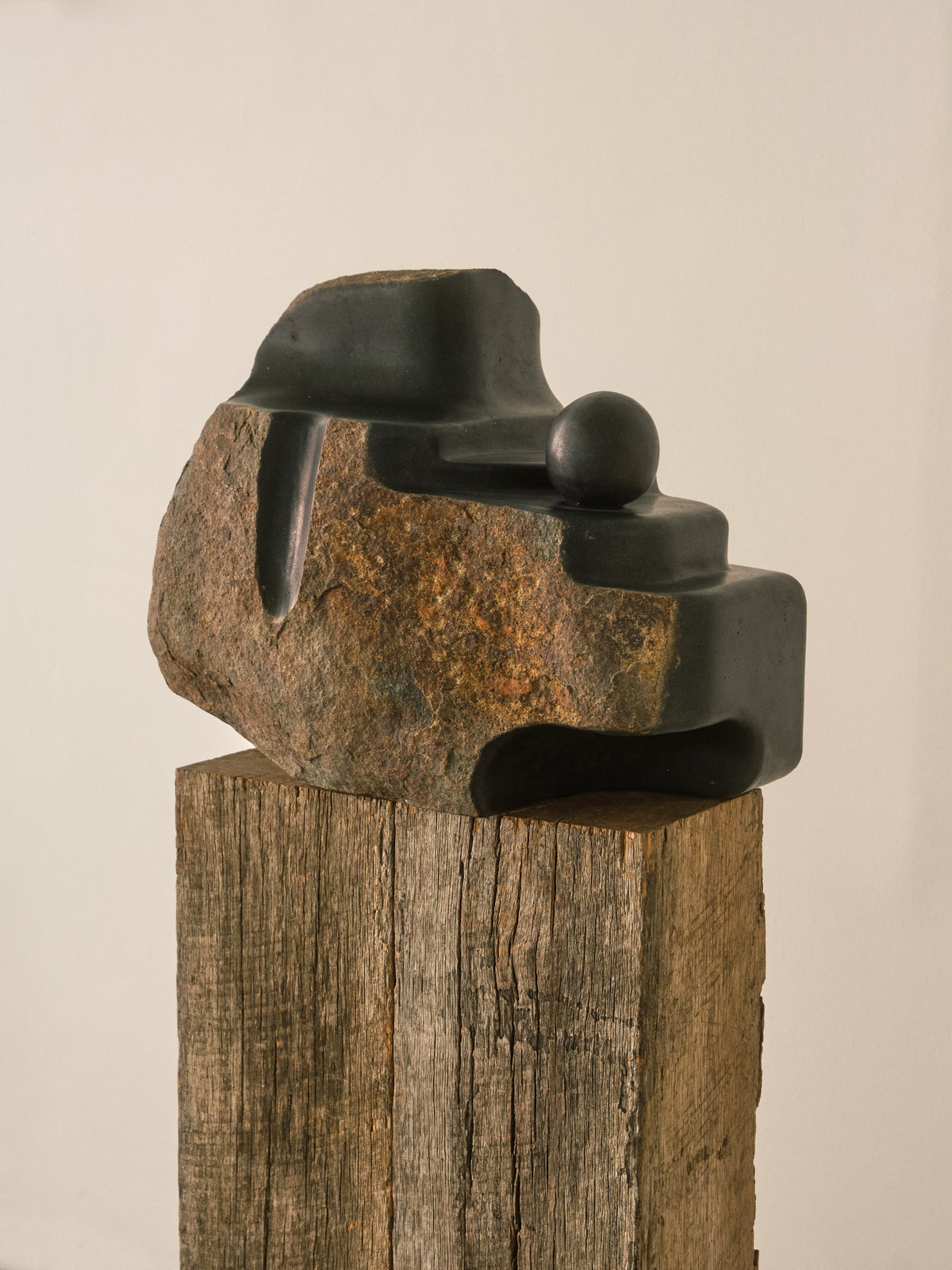  'Dark Stone Experiment 02' by Matt Byrd — side angle