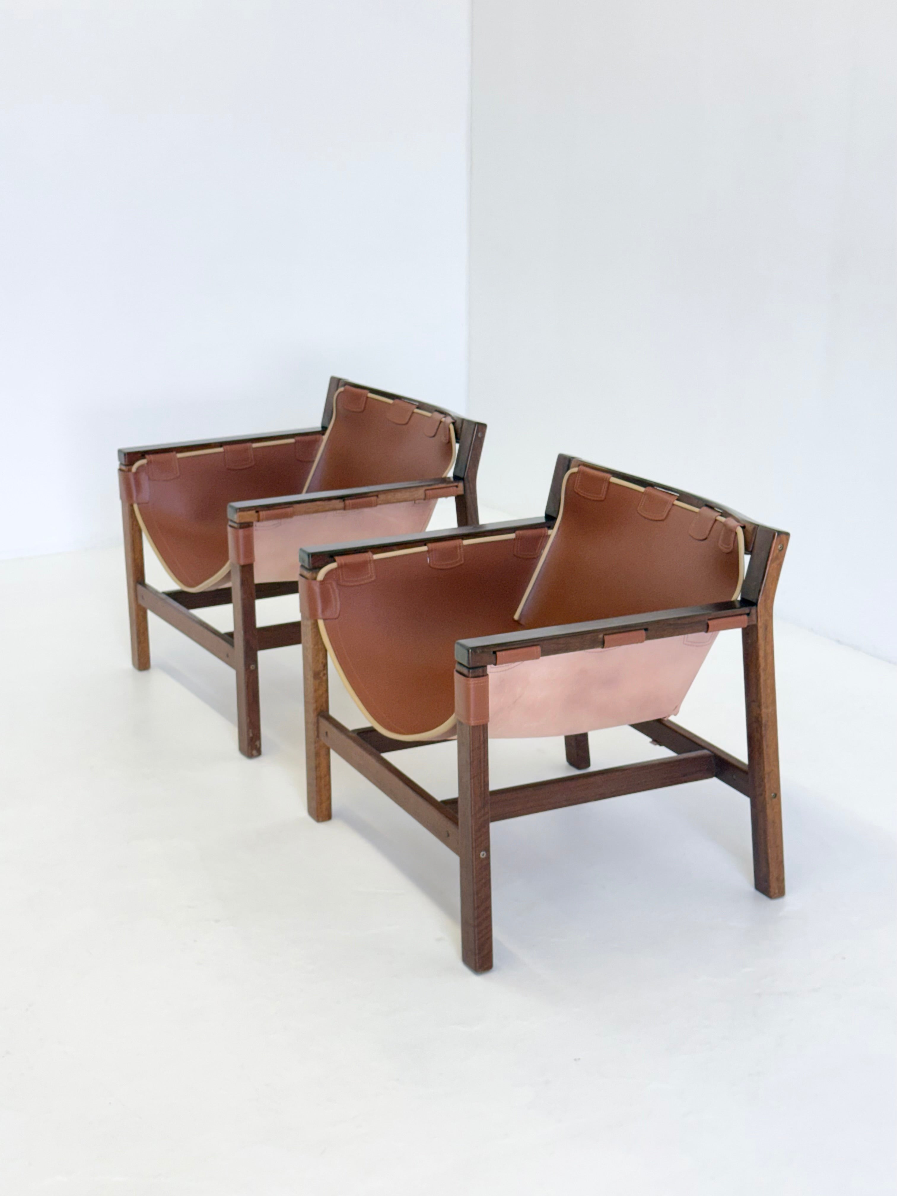 Safari Lounge Chairs by Carlo Hauner for Forma by Wintage | The Oblist