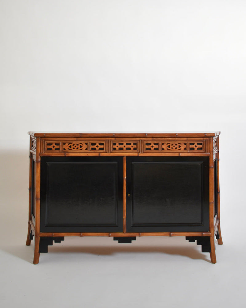 Chinese style cabinet, 1920s — detail view