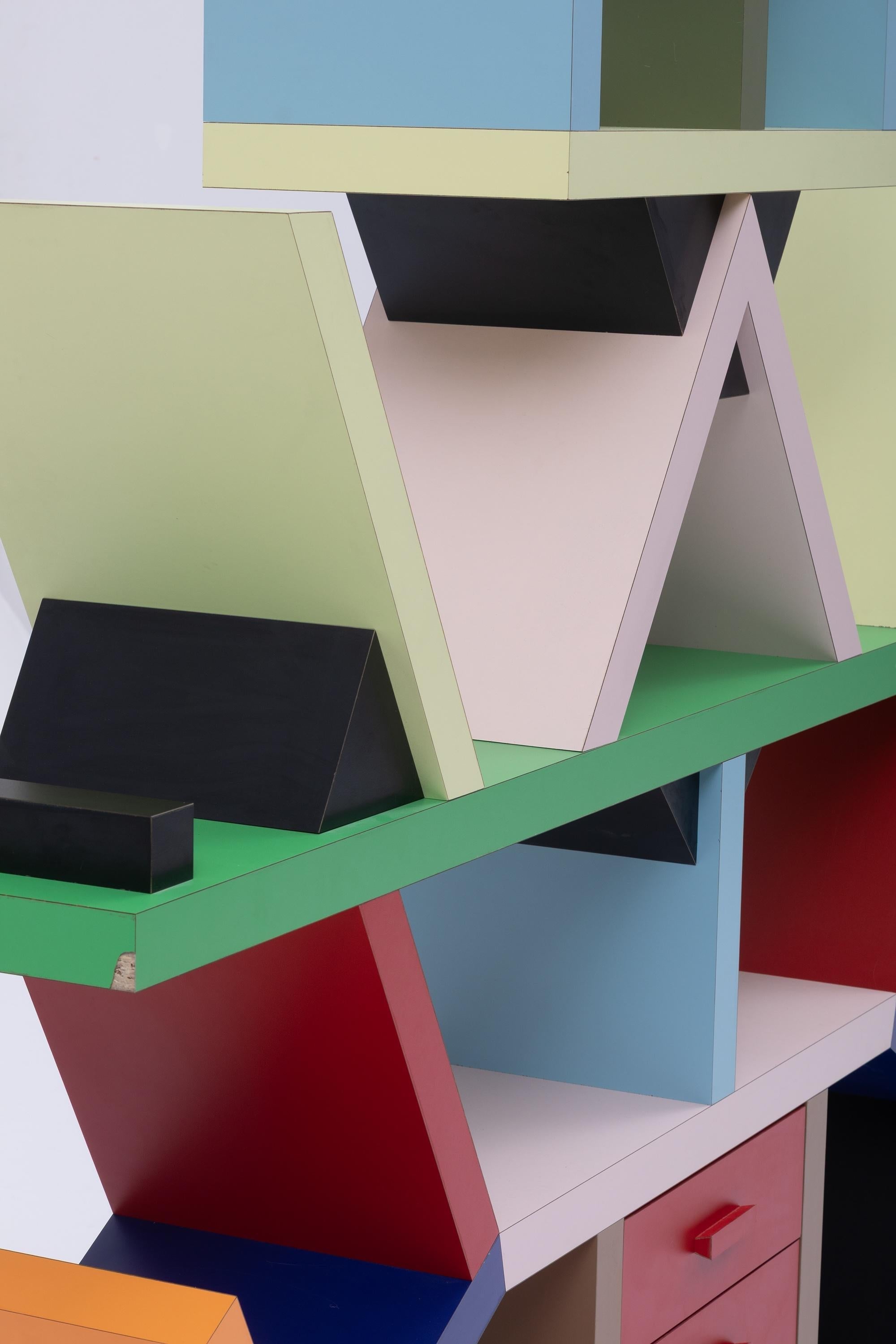 Carlton Bookshelf by Ettore Sottsass for Memphis Milano — in context