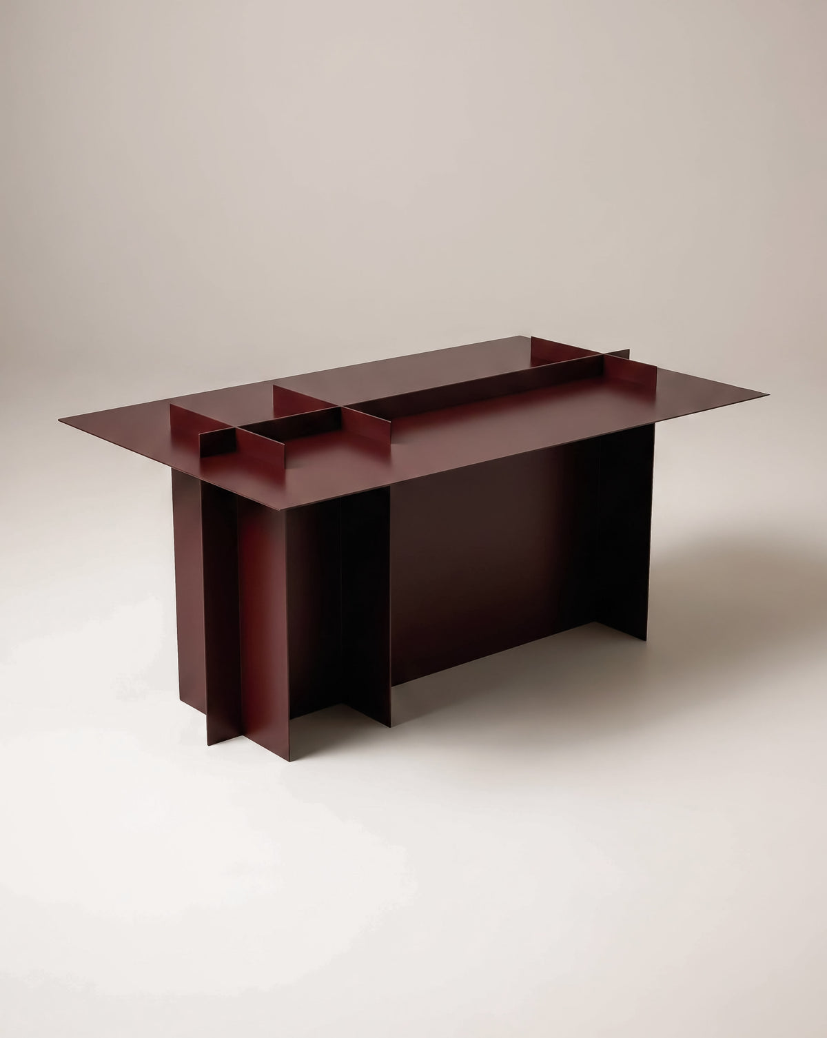 Low Steel Grid Table by Dot Objects | The Oblist