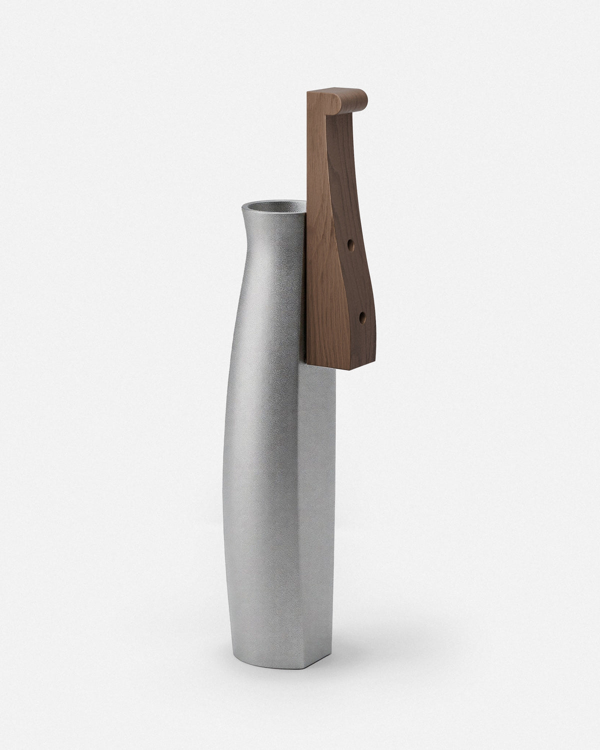 Bron-Ir-Or, Eric Jourdan, 1991 - Vase in Cast Aluminium. — additional view