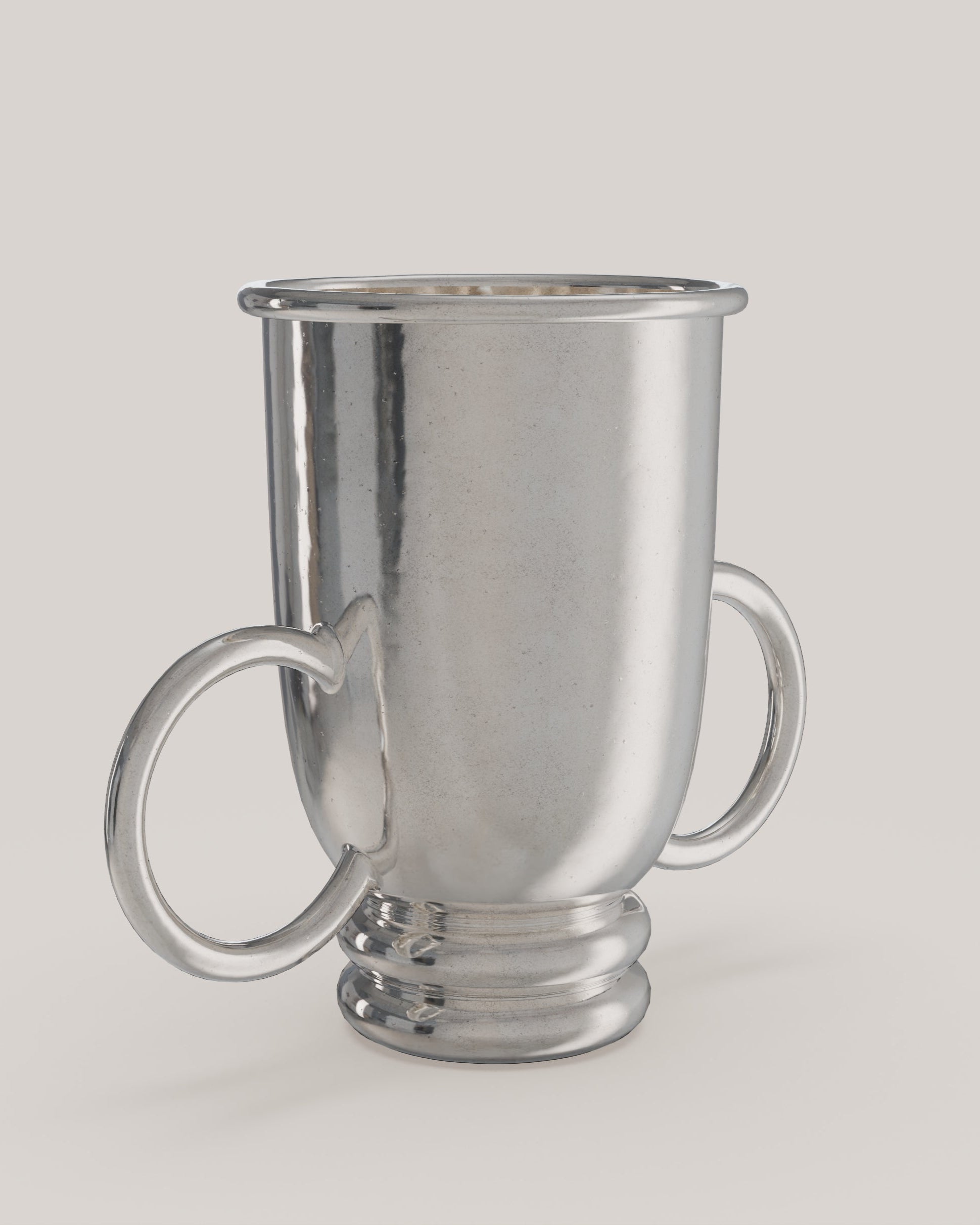 ECHO V1 Wine Bucket for One Bottle in Pewter