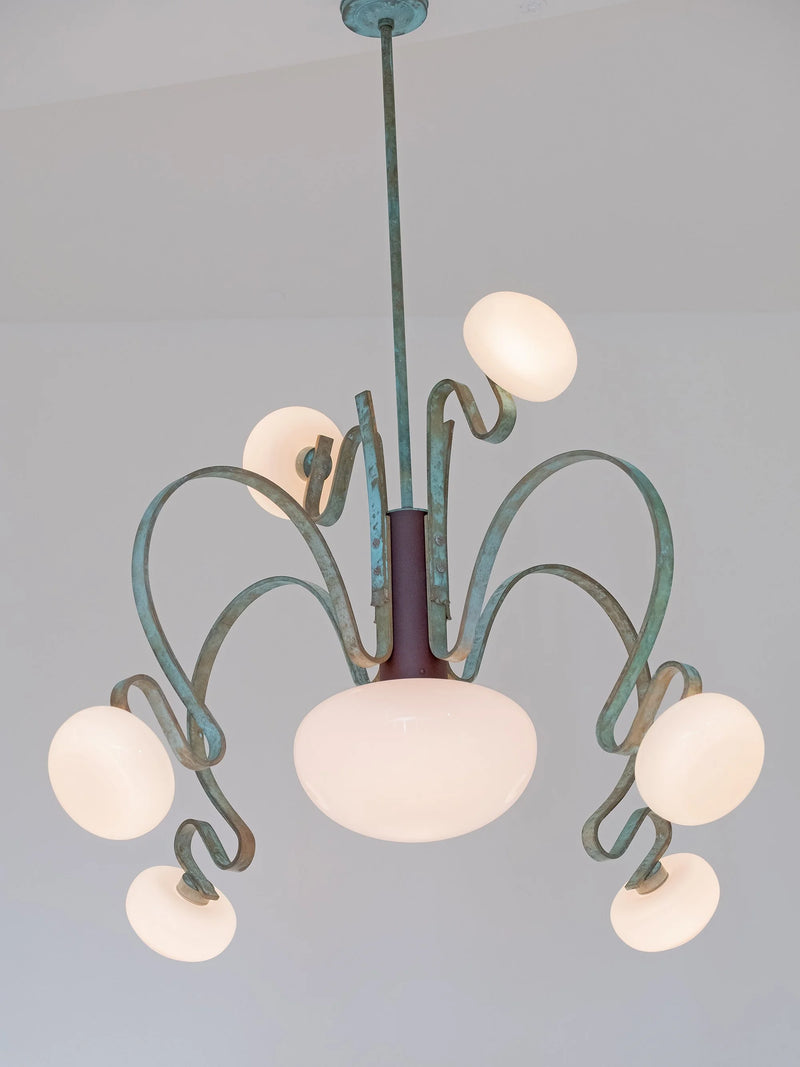 Coronette 7 Chandelier by Sara Schoenberger | The Oblist