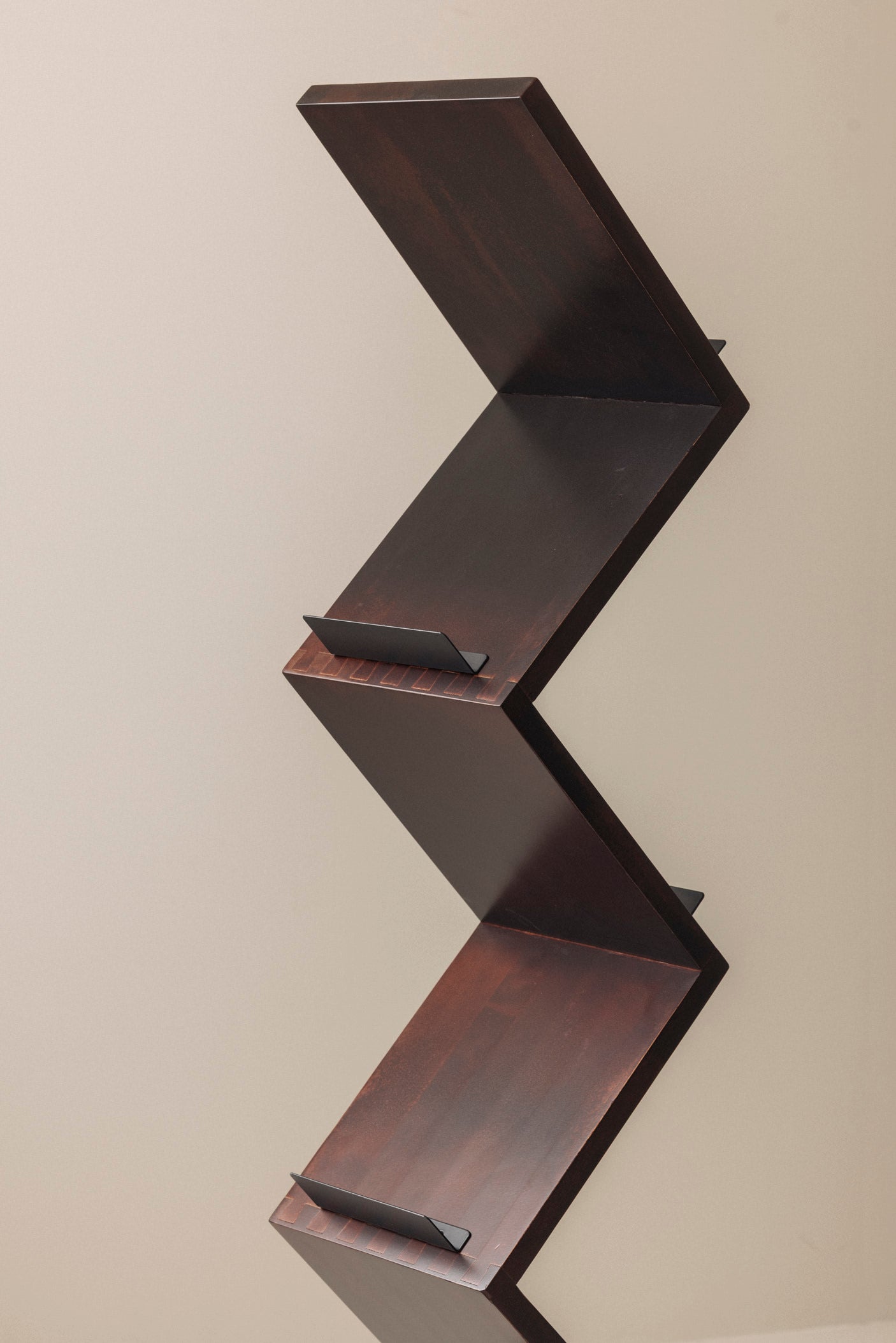 Magazine ‘Zink’ shelf by Jonas Bohlin for Källemo, Sweden 1984 — alternate view