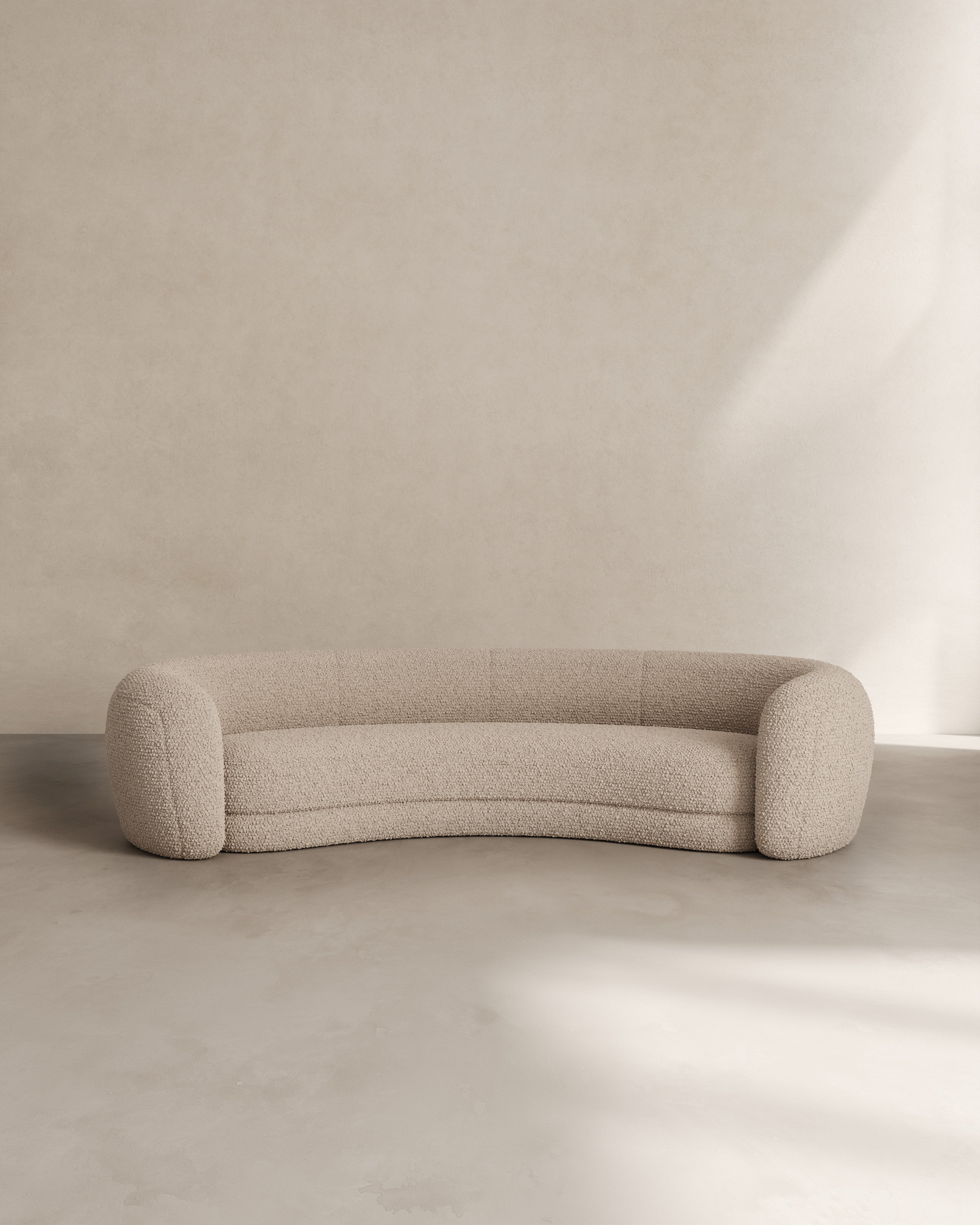 Palace Sofa III — close-up of beige textured upholstery