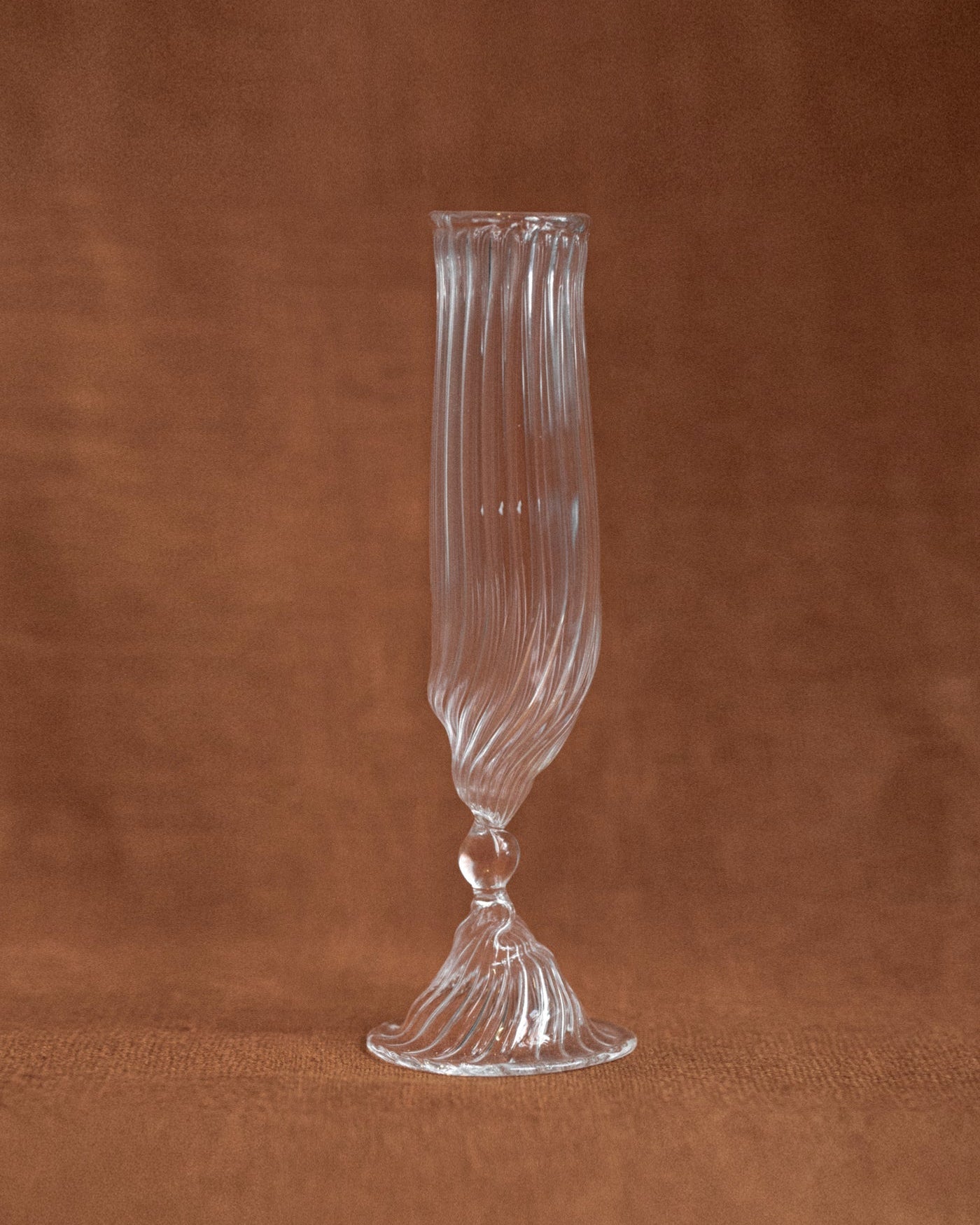 Tall Champagne Glass set of 2 by Justine Menard | The Oblist