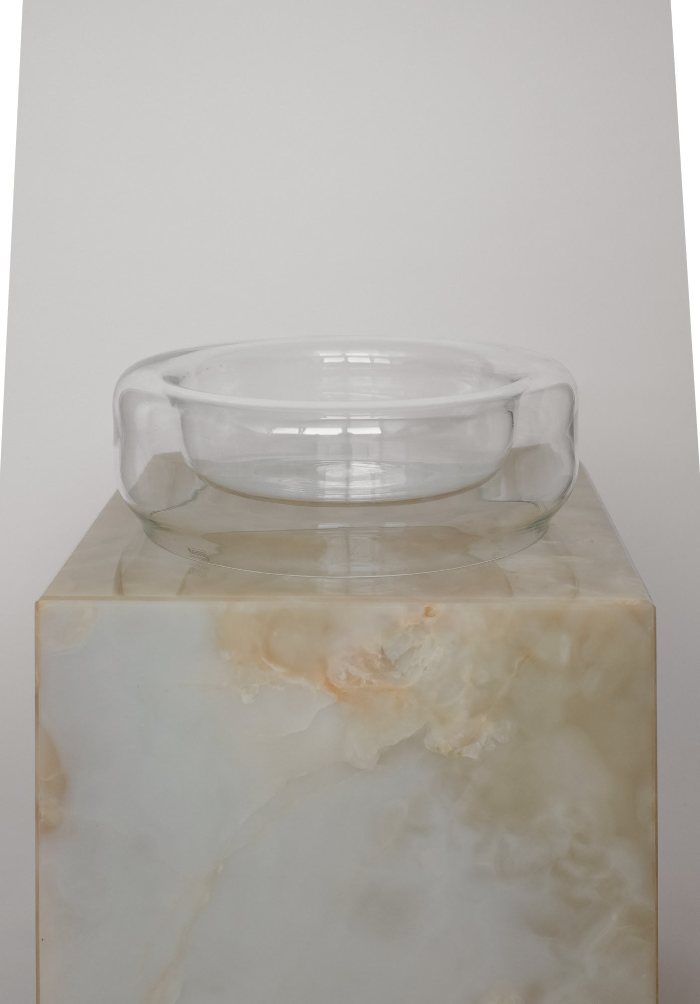 Floating Glass Bowl — close-up