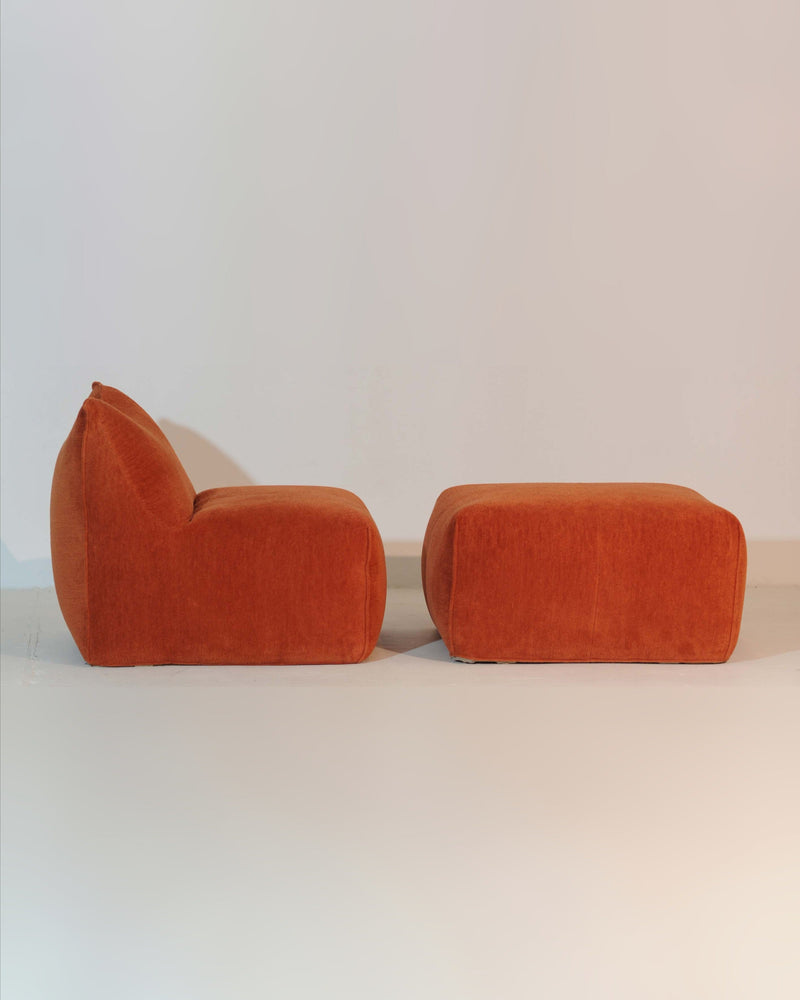 Le Bambole Set by Mario Bellini for B&B Italia in Pierre Frey Boucle, Italy 1971 by Rémanence | The Oblist