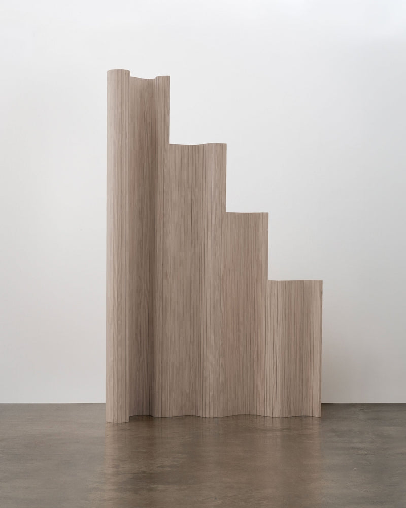 Tambour Screen in White Pine by Tom Roberts | The Oblist — modern wood design