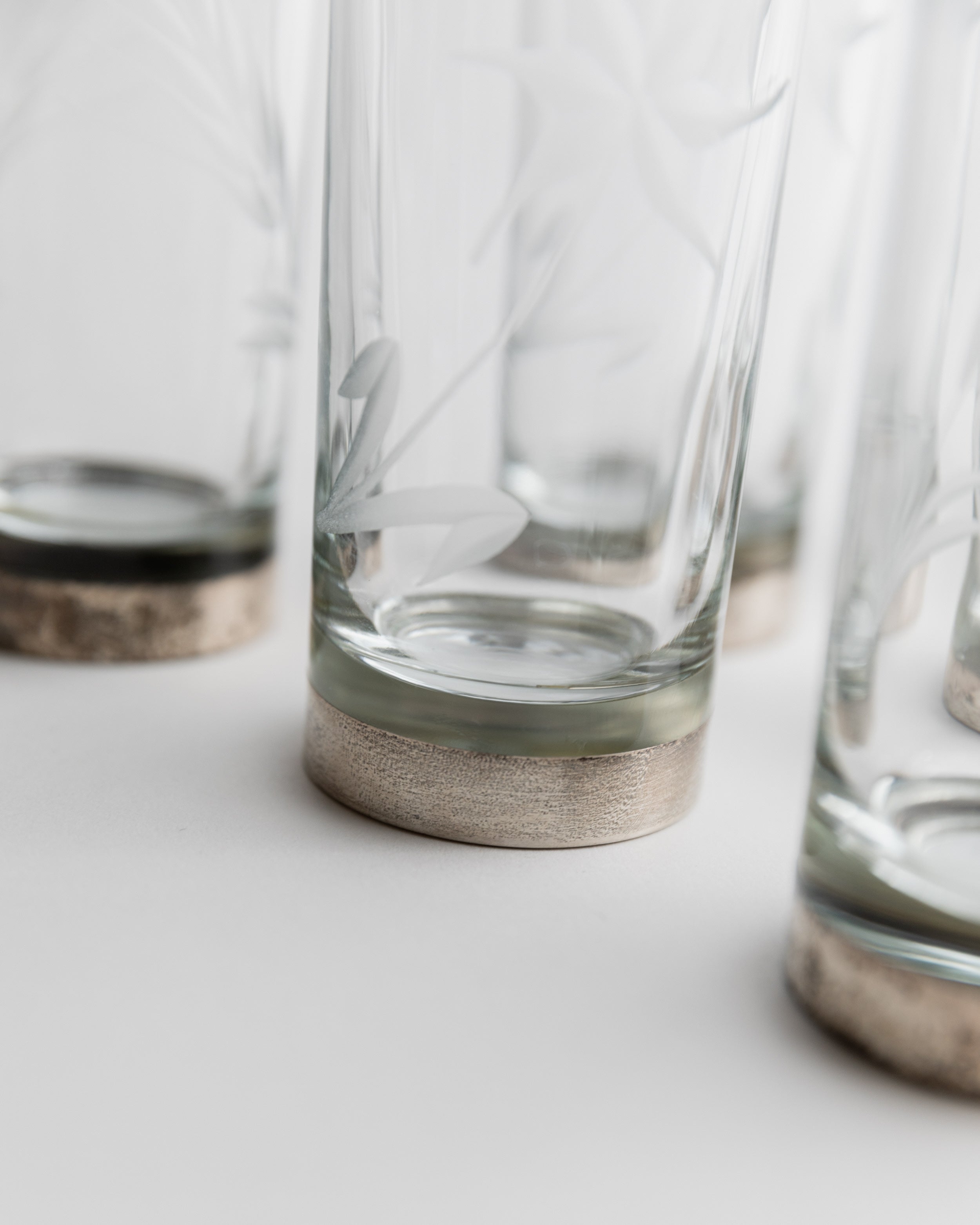 Ensemble de verres à boire de 6, Italie années 60