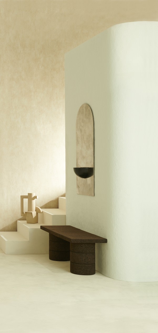 The Mirror of Simple Souls (Large) - Contemporary Mirror in Steel — side angle