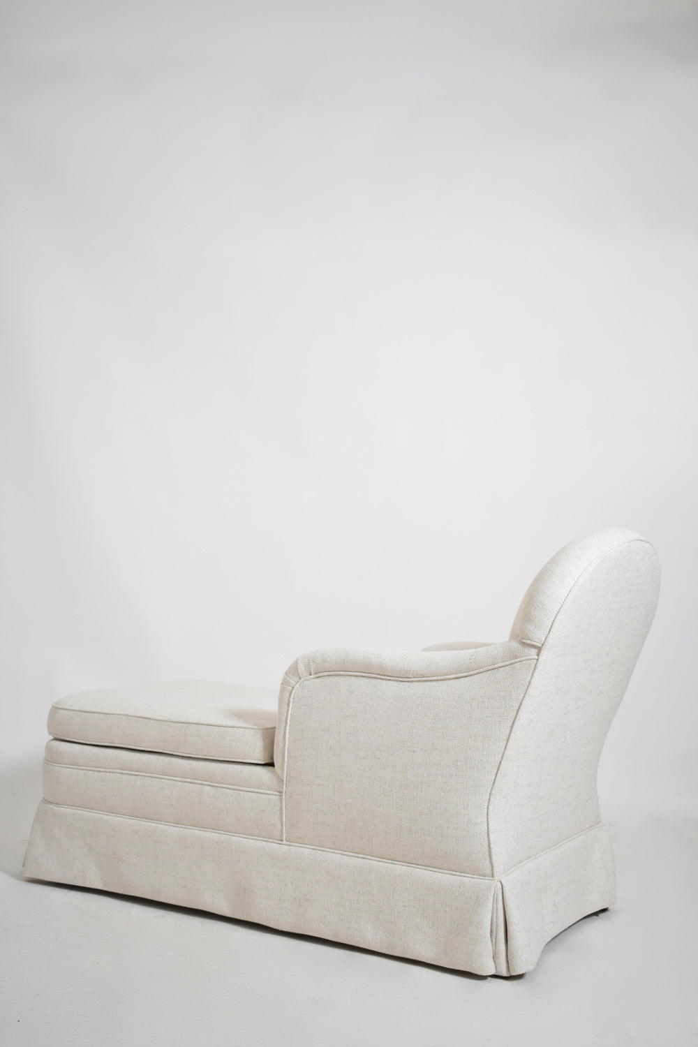 Fabric lounge chair, 1960s — detail view