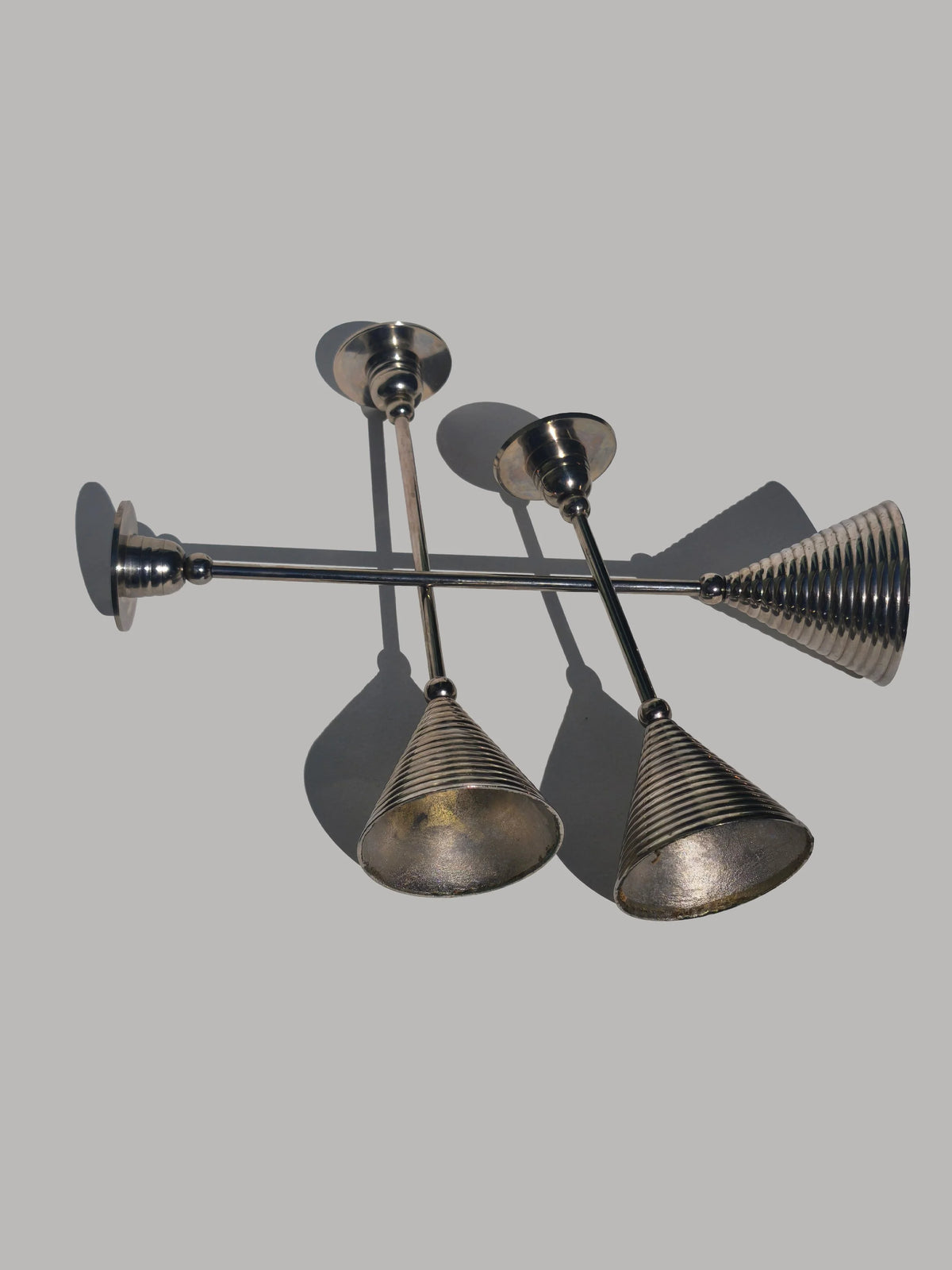 Trio of Candle Holders — lifestyle setting